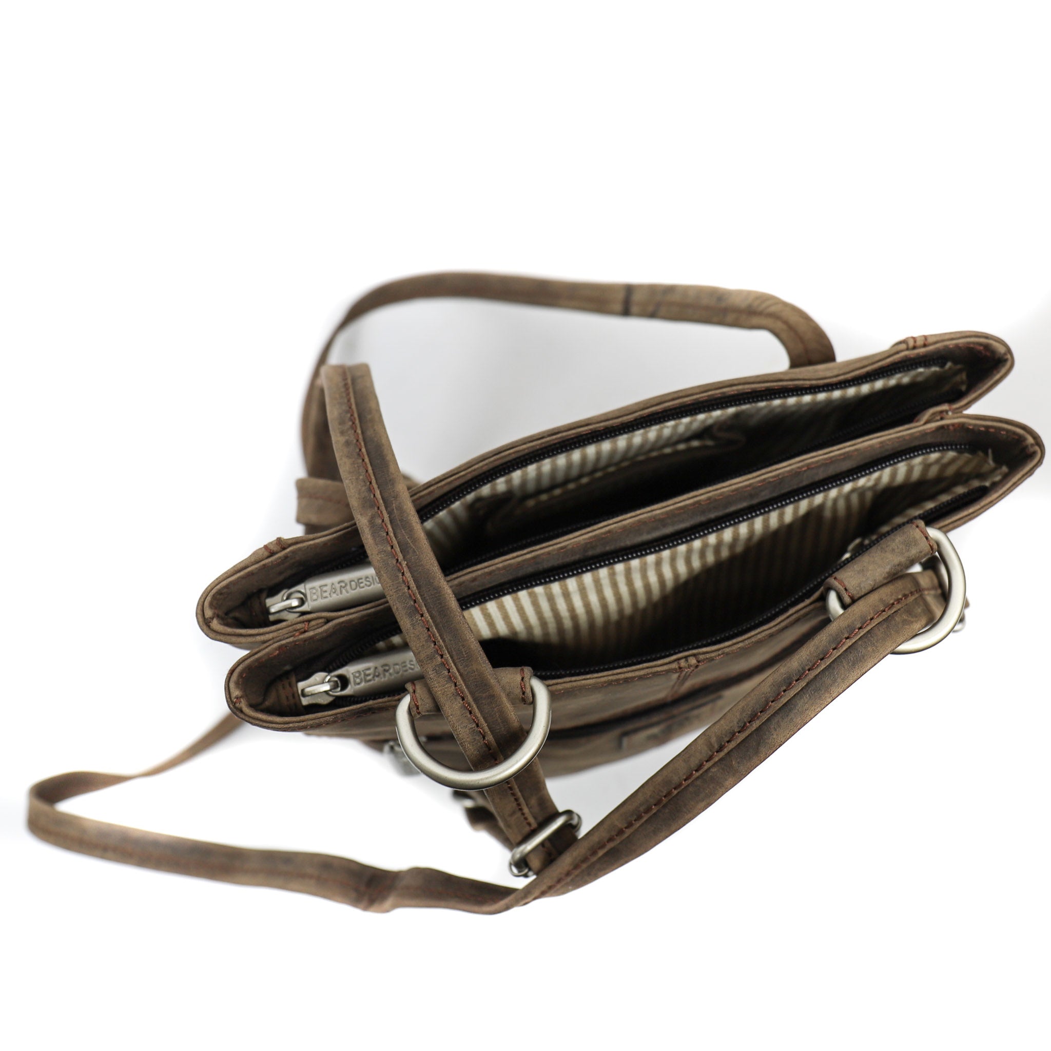 Rucksack/Umhängetasche 'Sandy' braun - HD 6029