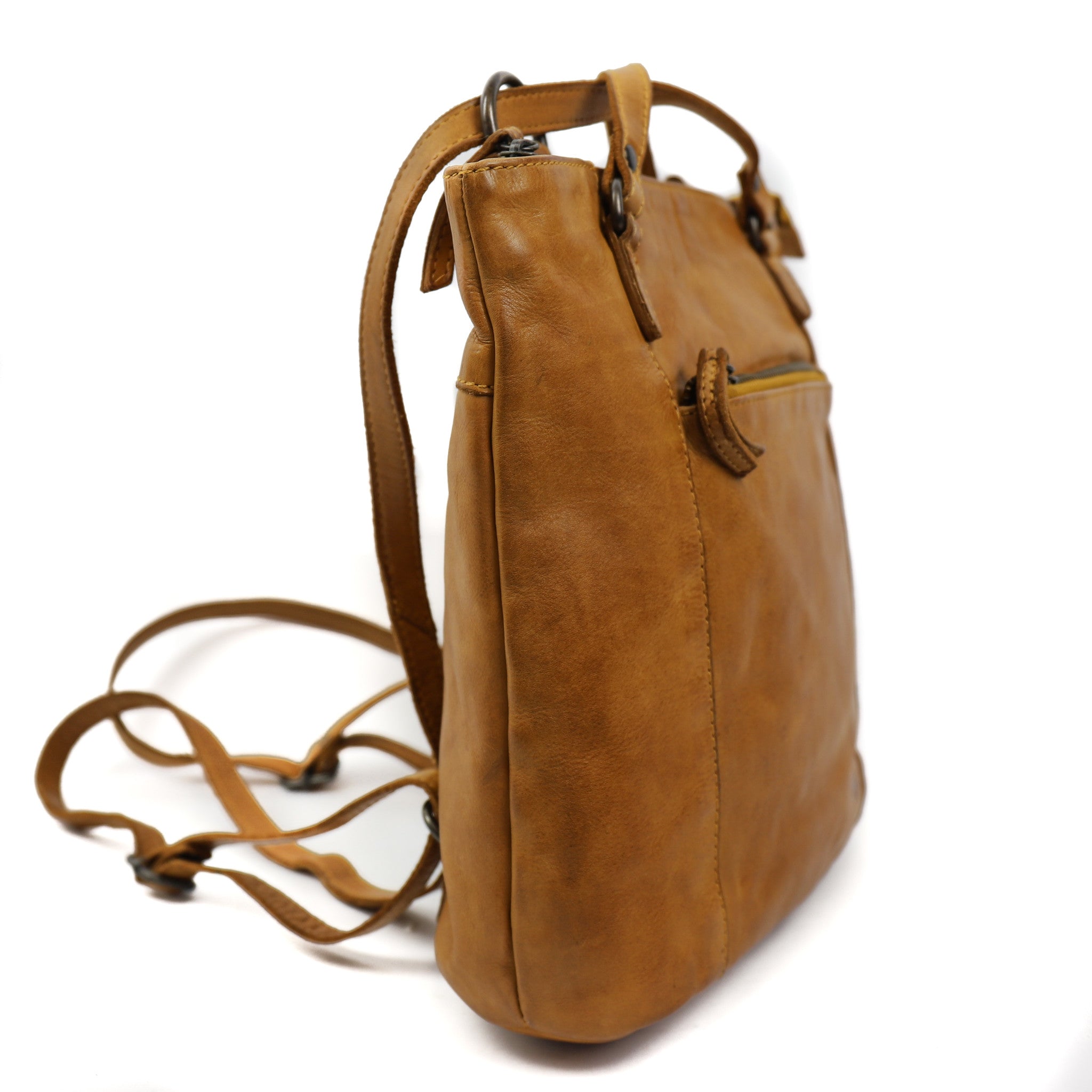 Rucksack/Umhängetasche 'Sandy' Ockergelb