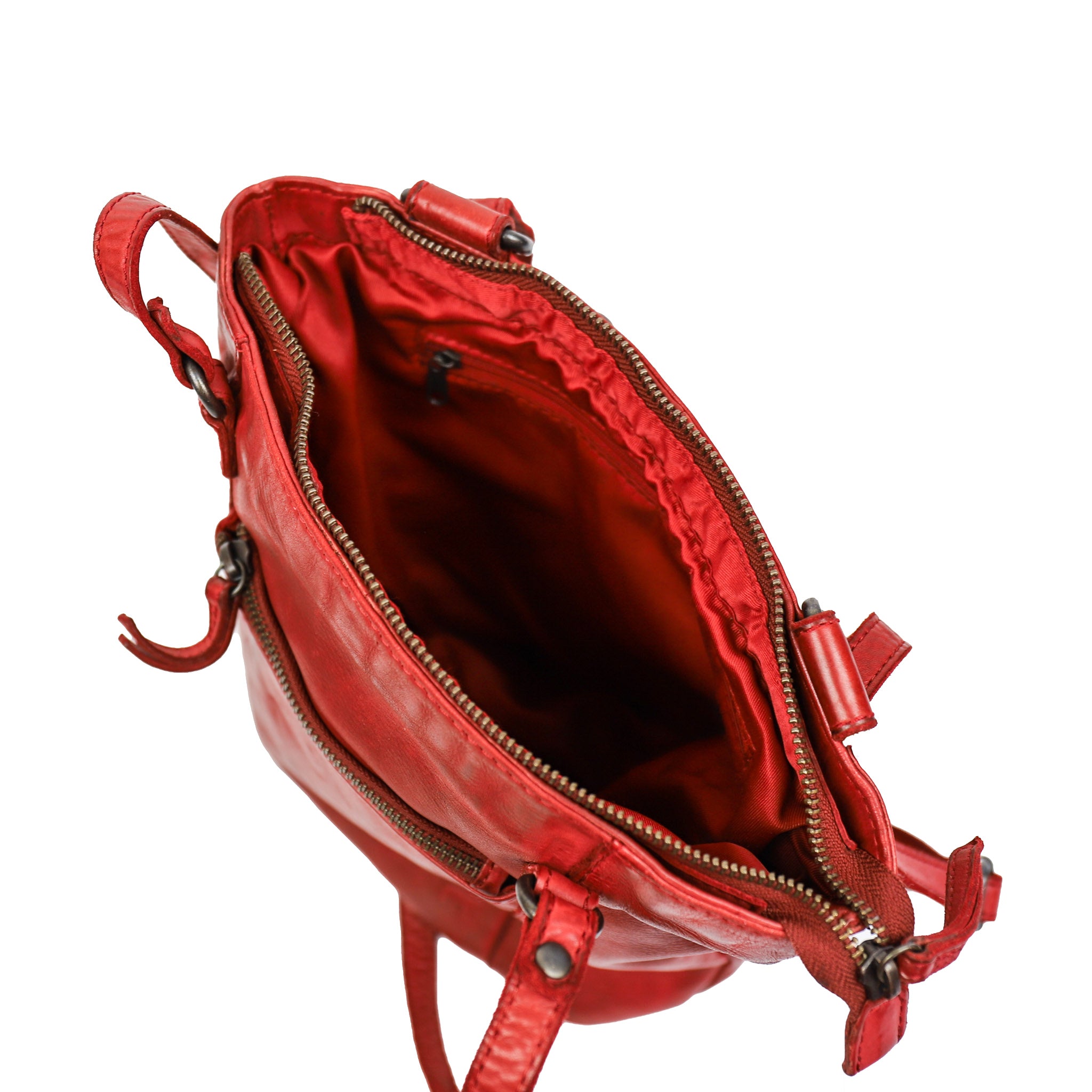 Rucksack/Umhängetasche 'Sandy' Rot