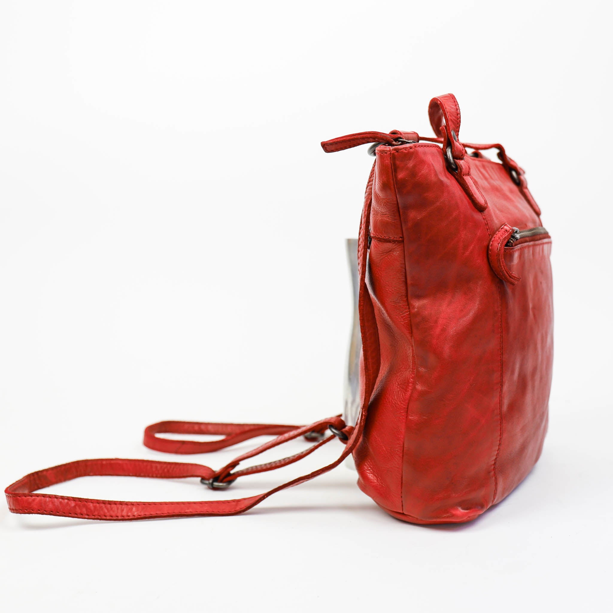 Rucksack/Umhängetasche 'Sandy' Rot