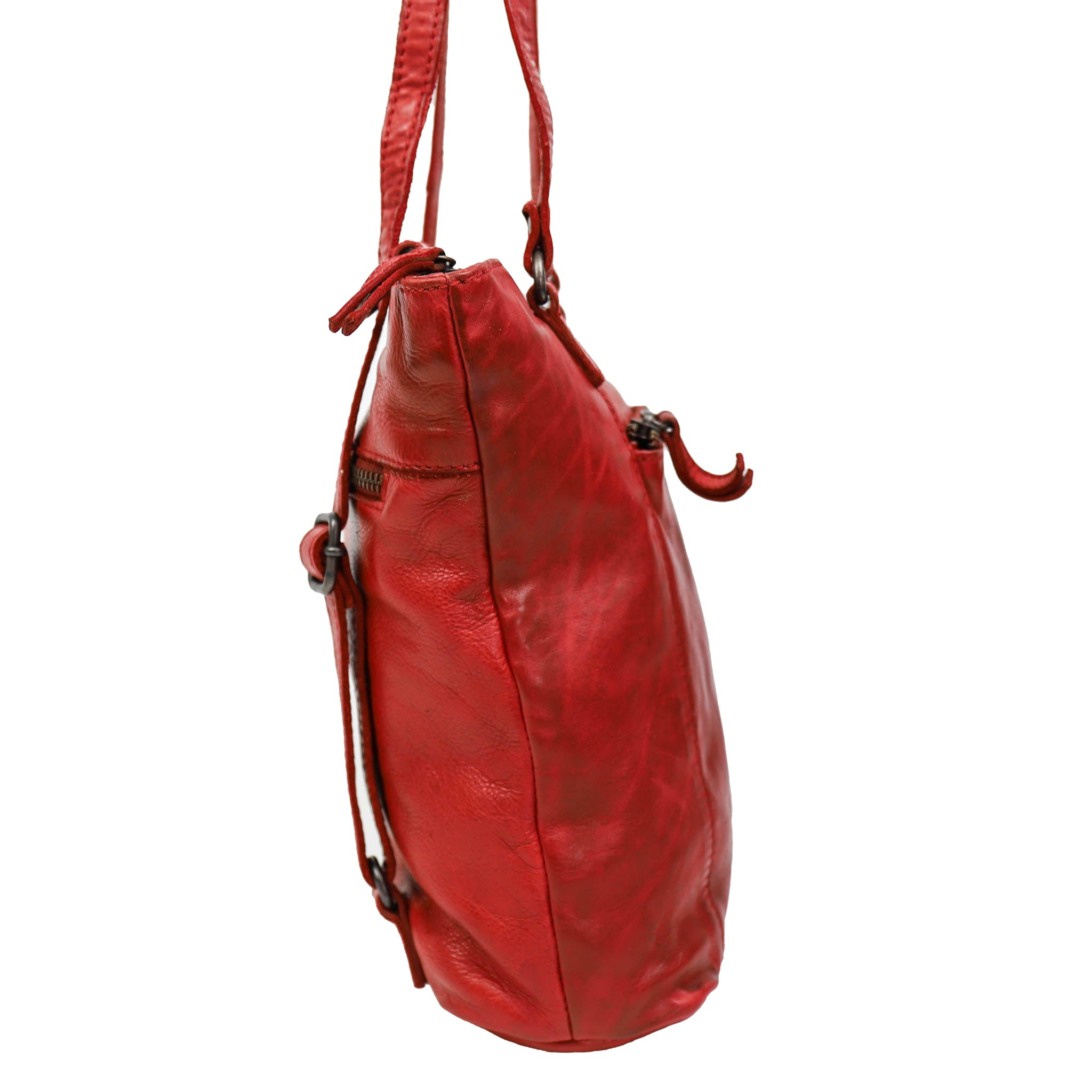 Rucksack/Umhängetasche 'Sandy' Rot