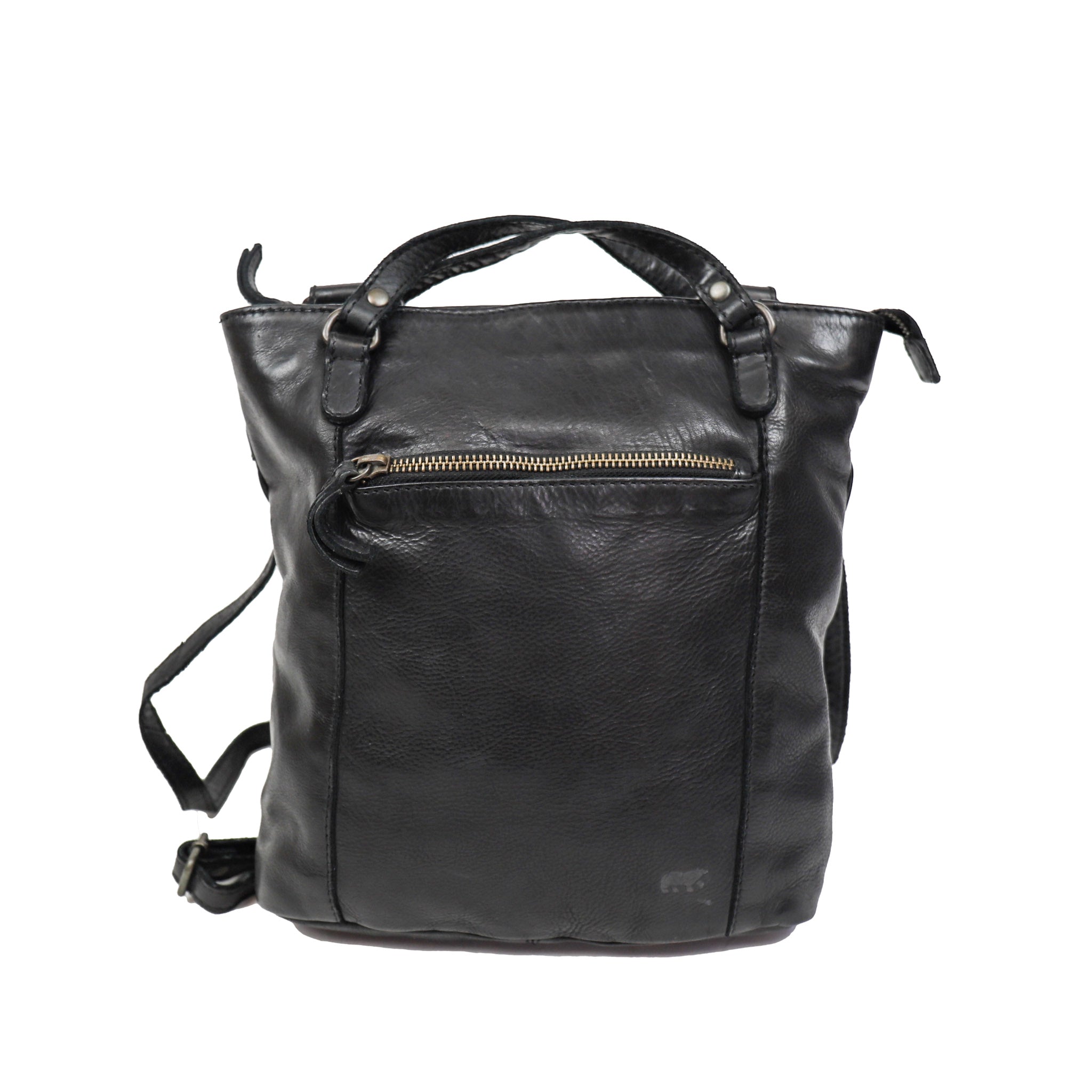 Rucksack/Umhängetasche 'Sandy' Schwarz
