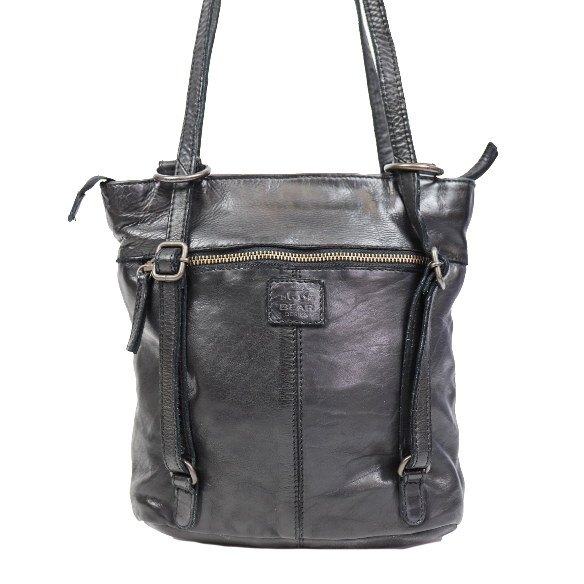 Rucksack/Umhängetasche 'Sandy' Schwarz