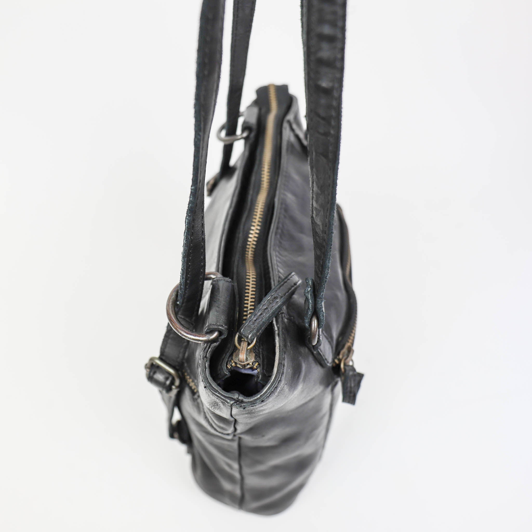 Rucksack/Umhängetasche 'Sandy' Schwarz