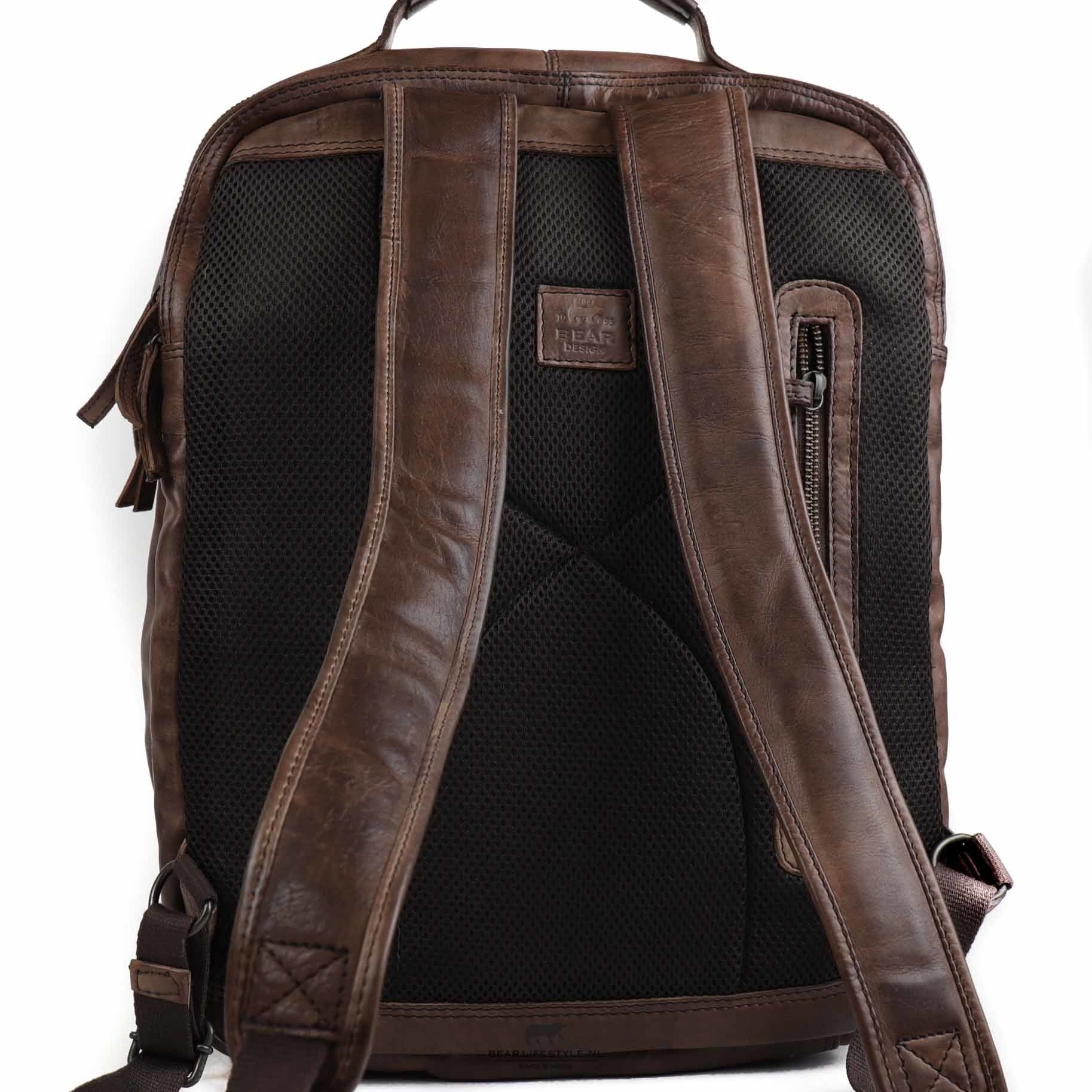 Rucksack 'Ties' dunkelbraun - CL 40848