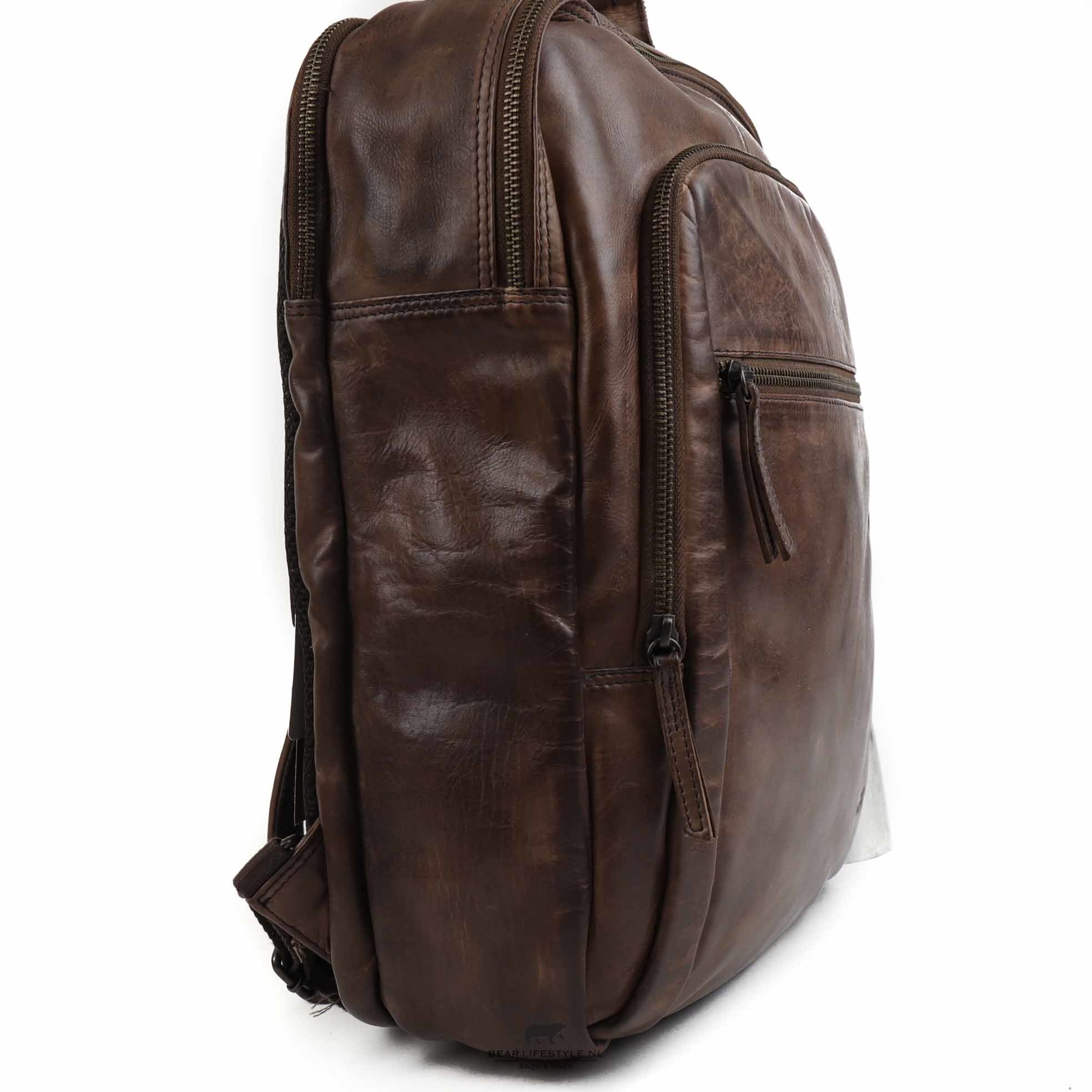 Rucksack 'Ties' dunkelbraun - CL 40848