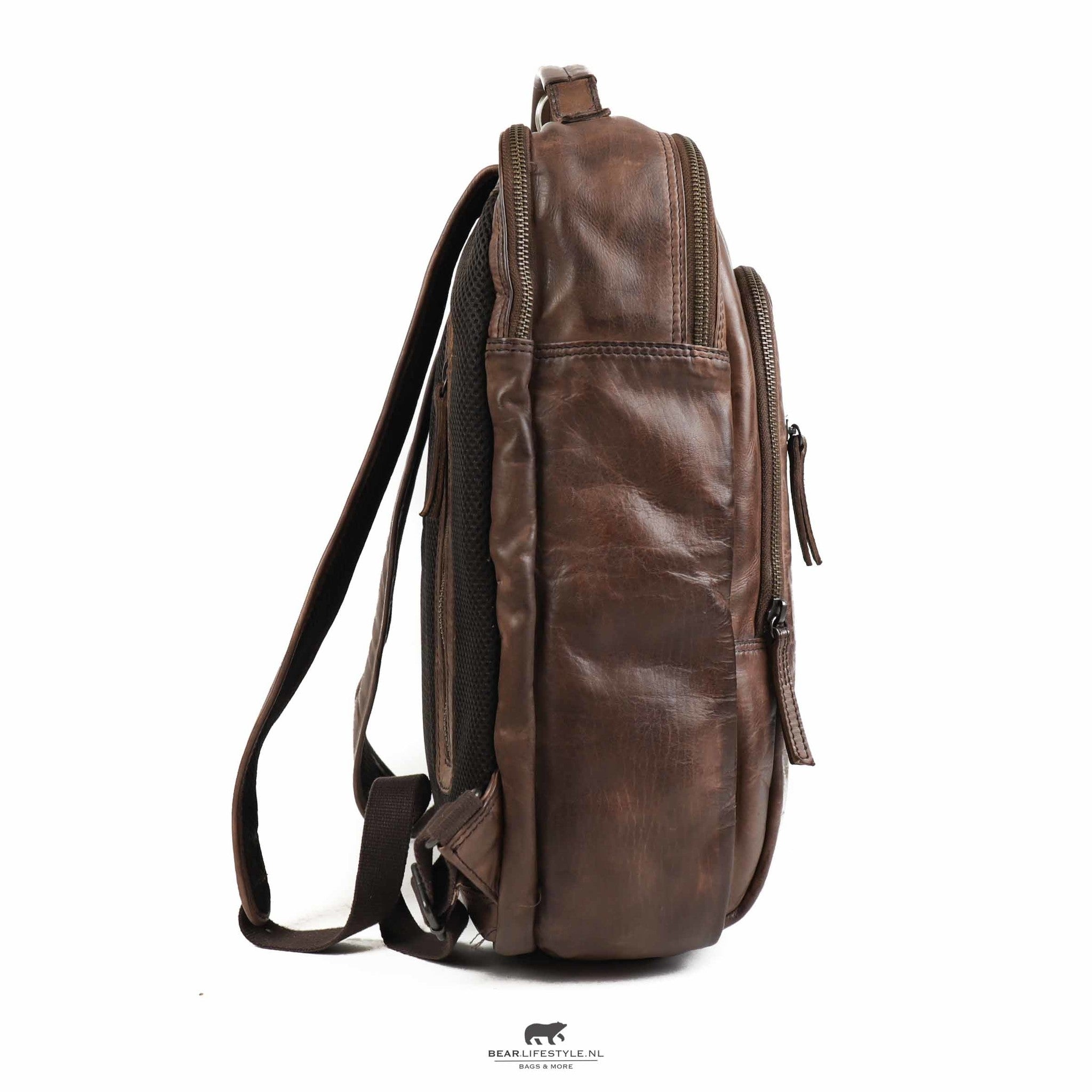Rucksack 'Ties' dunkelbraun - CL 40848