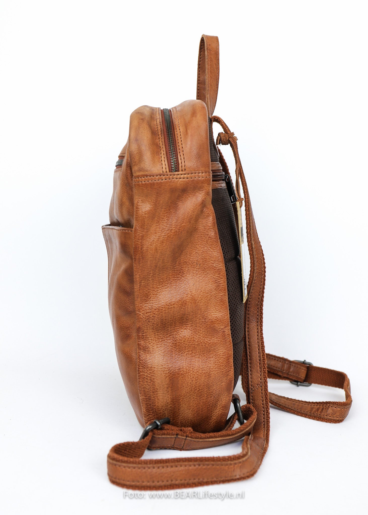 Rucksack 'Tiffany' Cognac - CP 1769