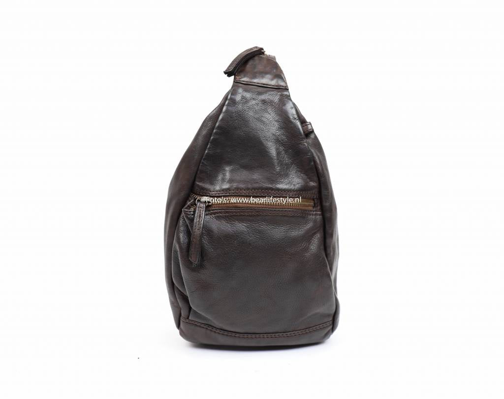 Rucksack 'Hannie' dunkelbraun - CL 36137