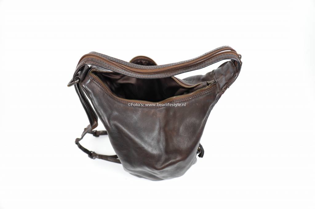 Rucksack 'Hannie' dunkelbraun - CL 36137