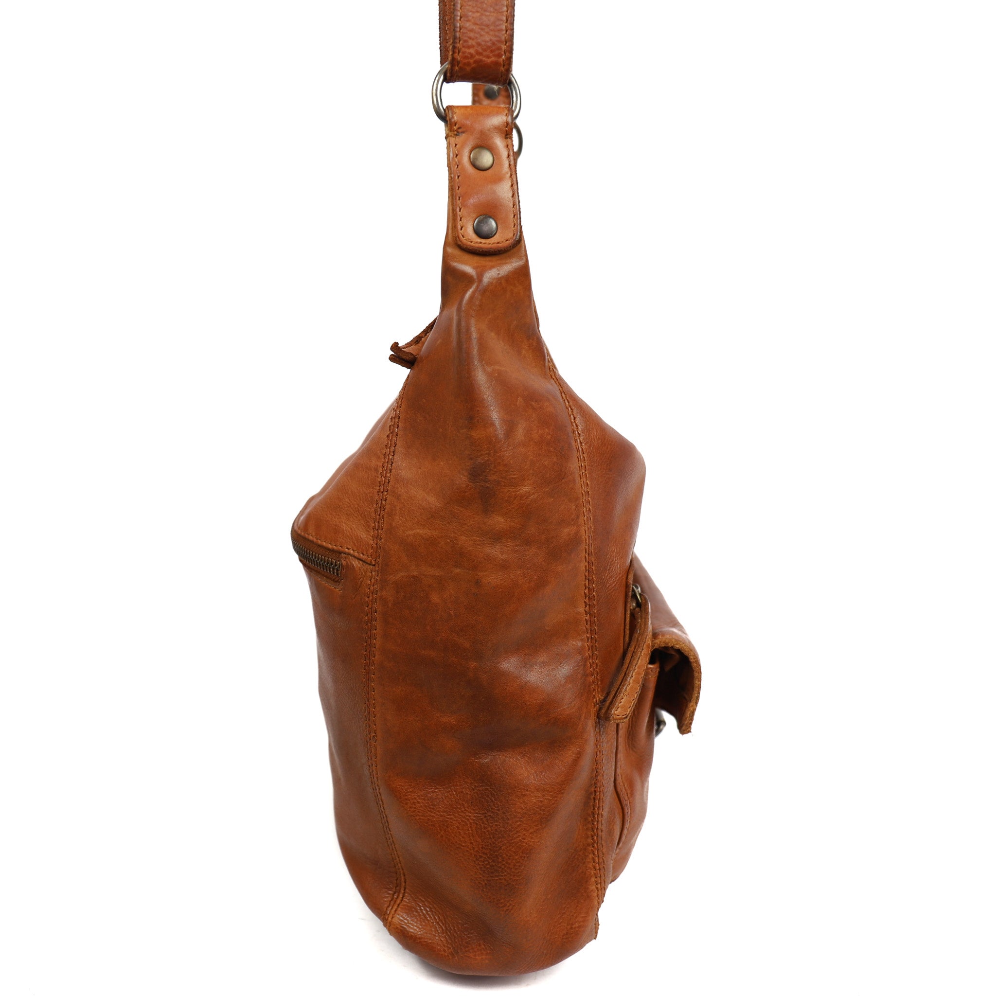 Umhängetasche 'Anna' cognac - CL 32612