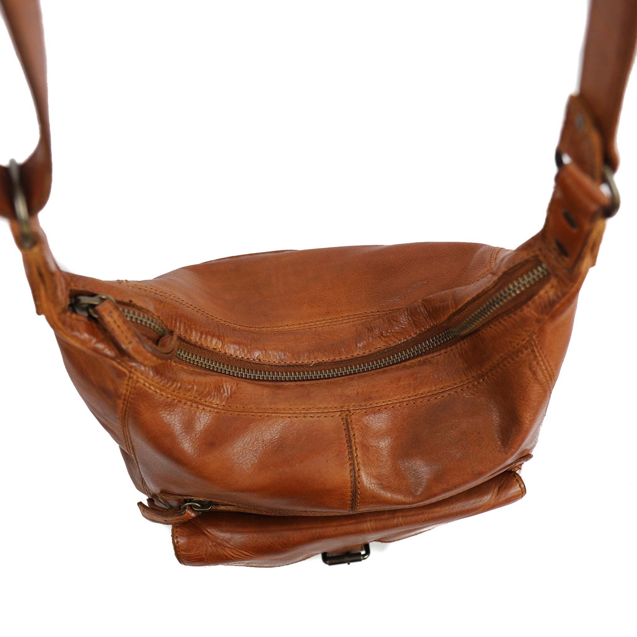 Umhängetasche 'Anna' cognac - CL 32612