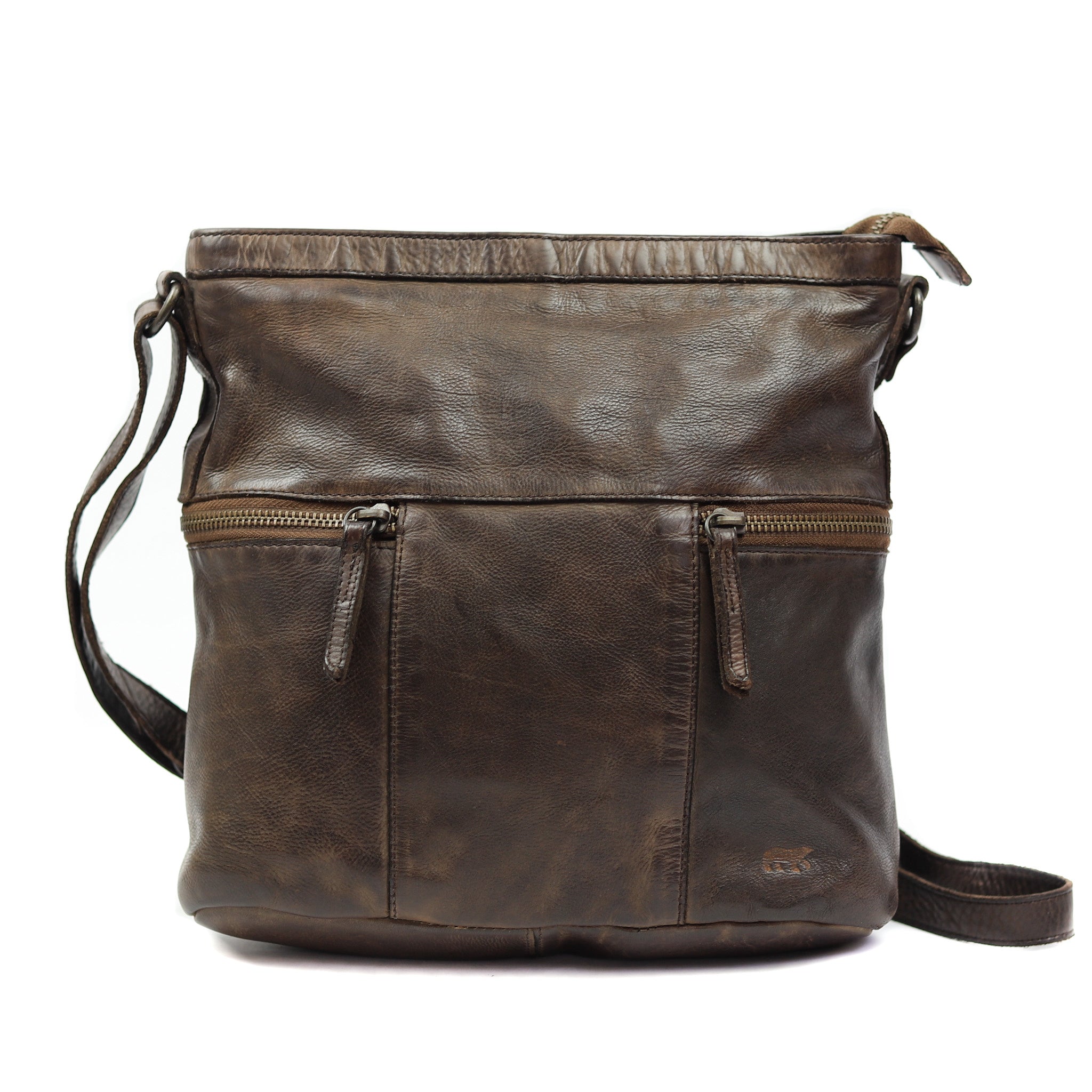 Umhängetasche 'Chessi' braun - CL 35556