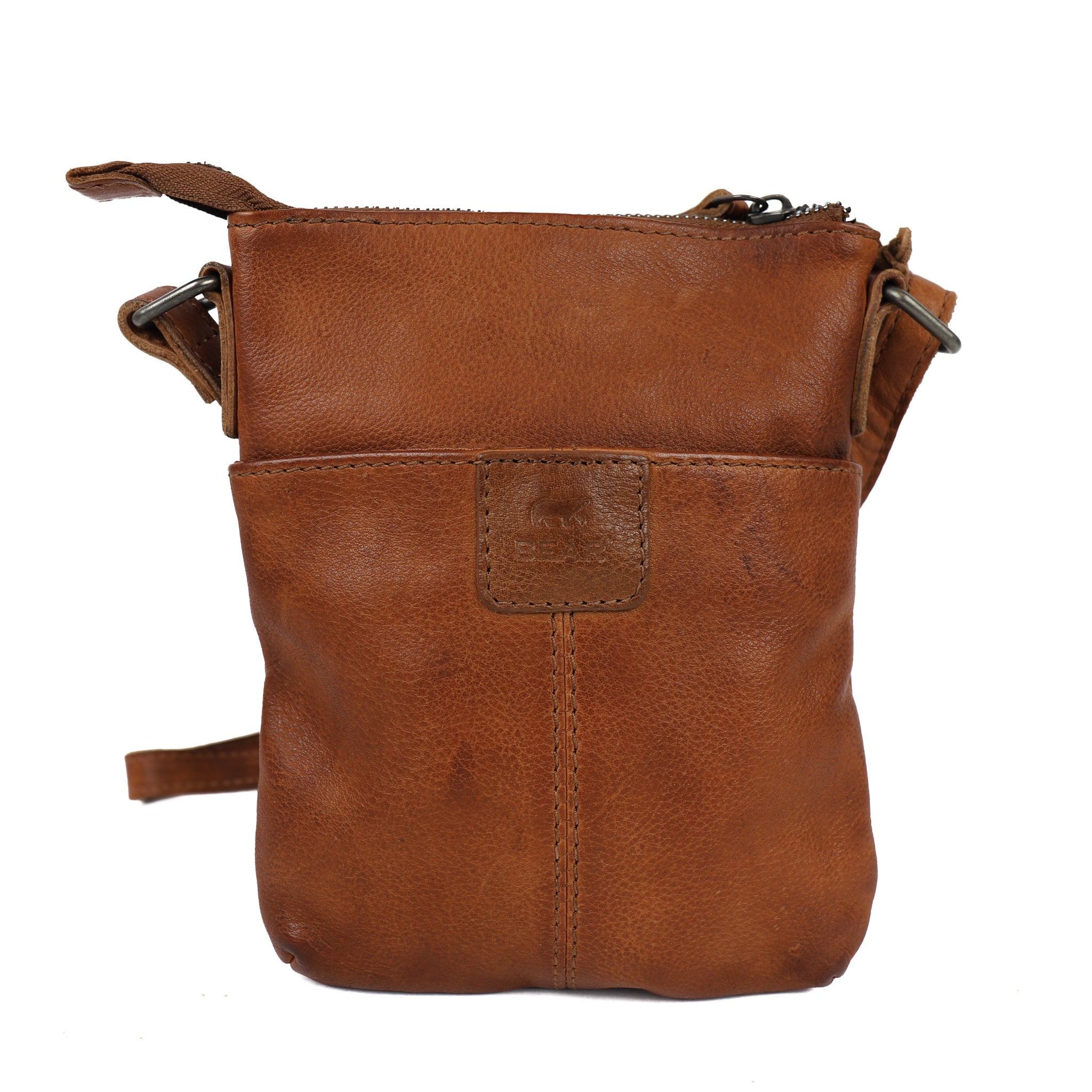 Umhängetasche 'Davide' Cognac - CP 2327