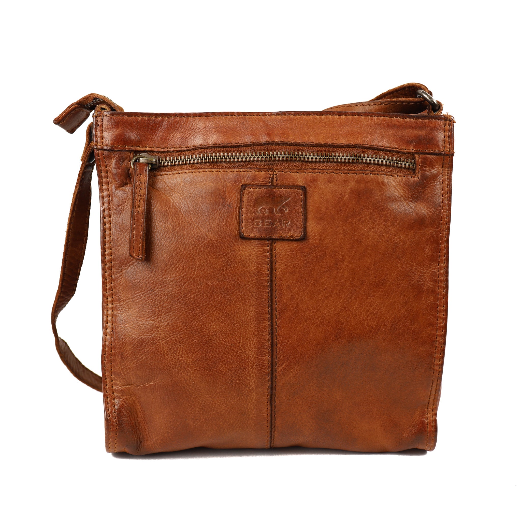 Umhängetasche 'Davita' cognac - CL 42427