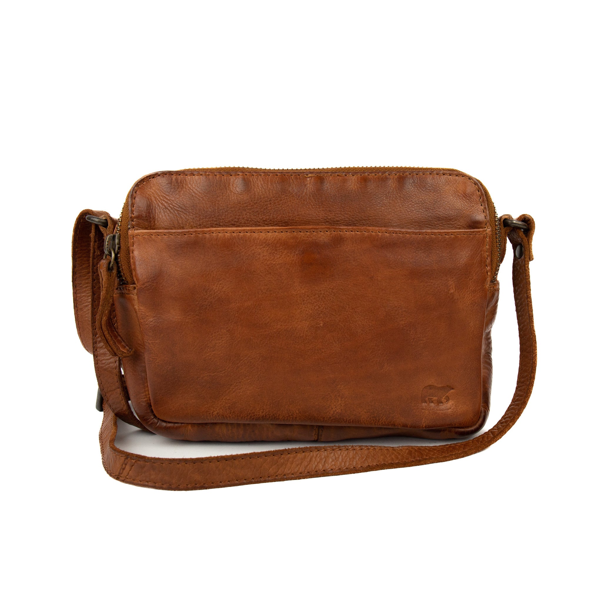 Umhängetasche 'Irem' Cognac - CL 42298