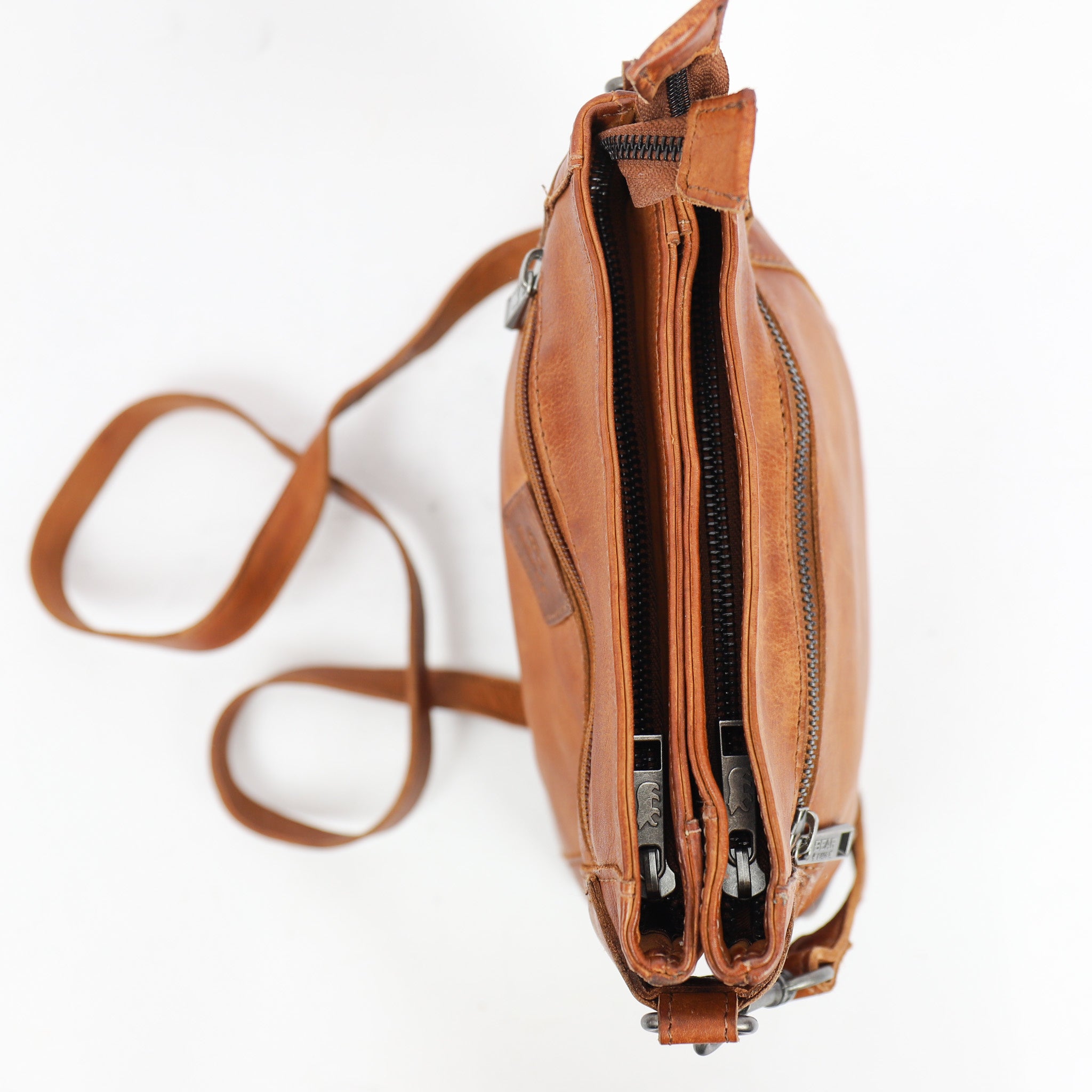Umhängetasche 'Teppie' Cognac - CP 2220