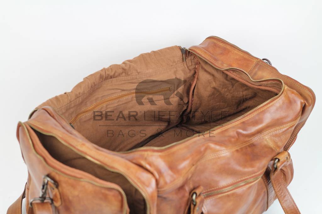 Wochenendtasche 'Max' Cognac - CL 32879