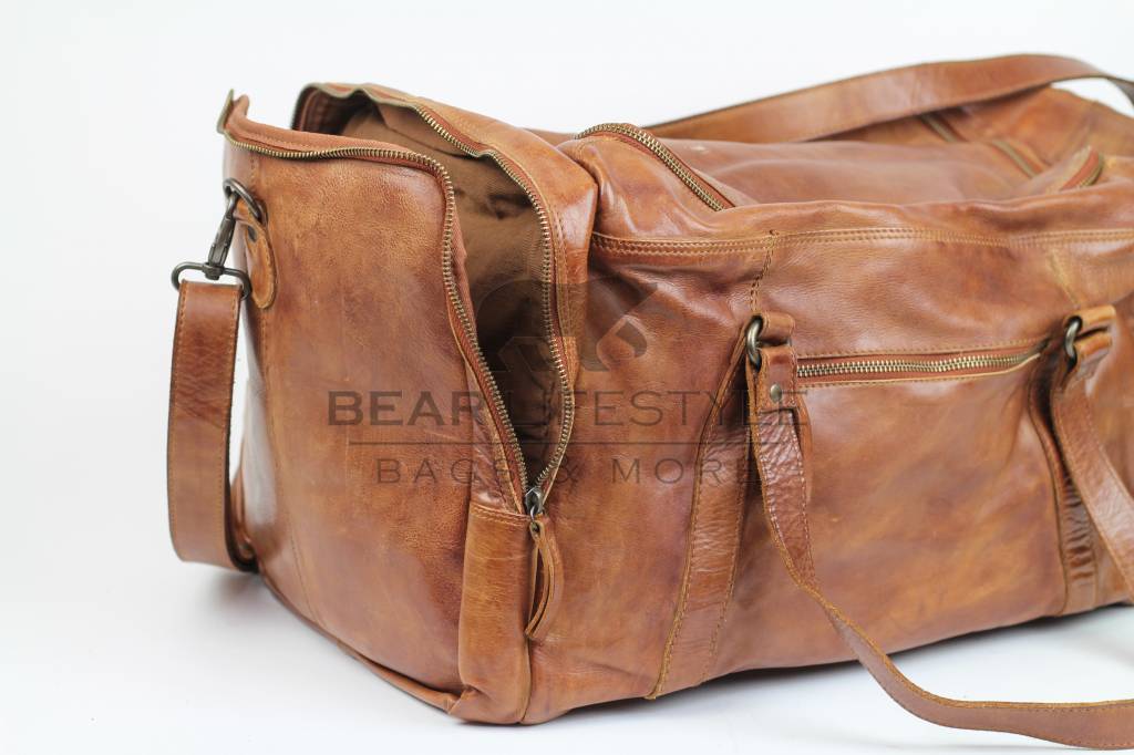 Wochenendtasche 'Max' Cognac - CL 32879