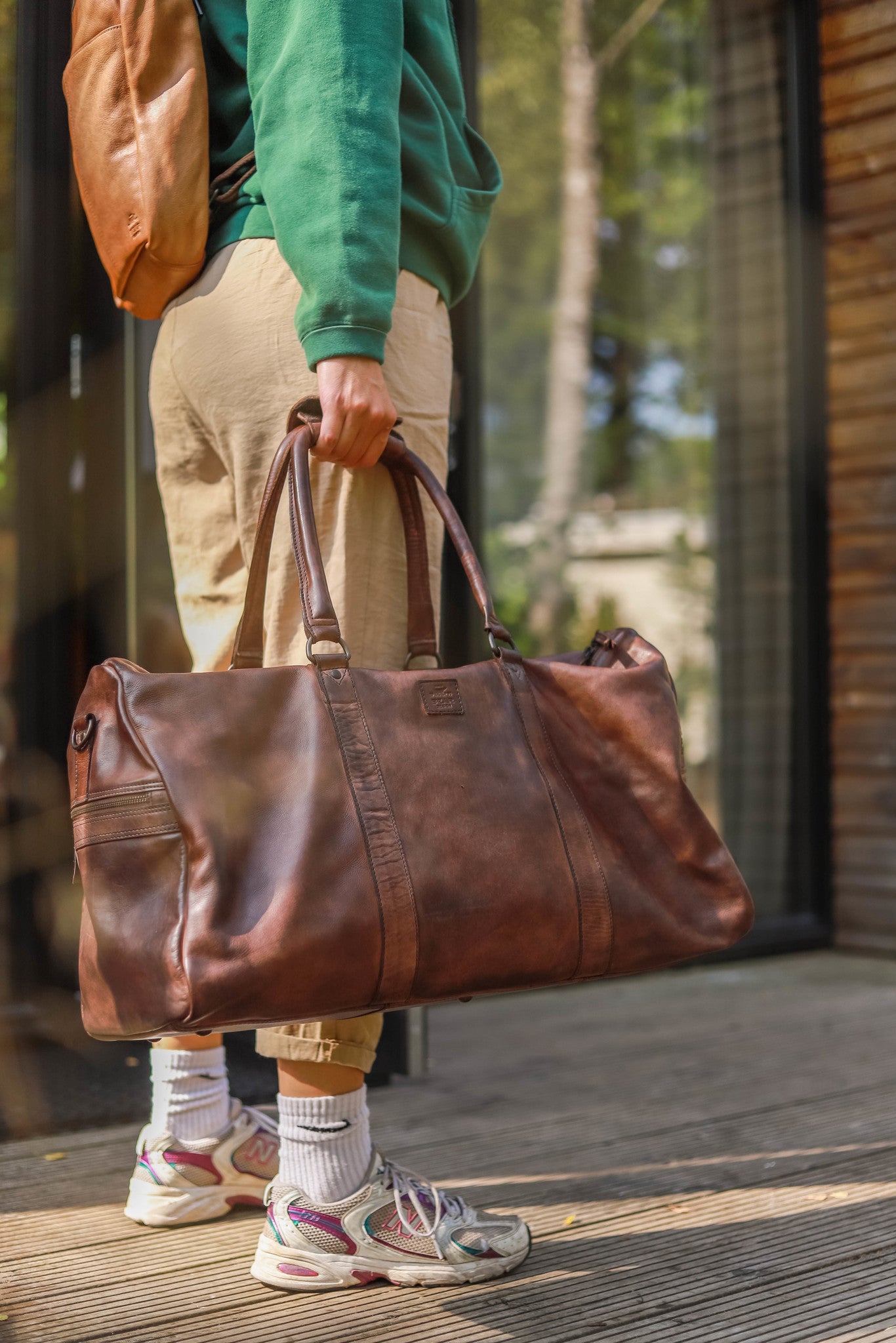 Wochenendtasche 'Ruben' dunkelbraun