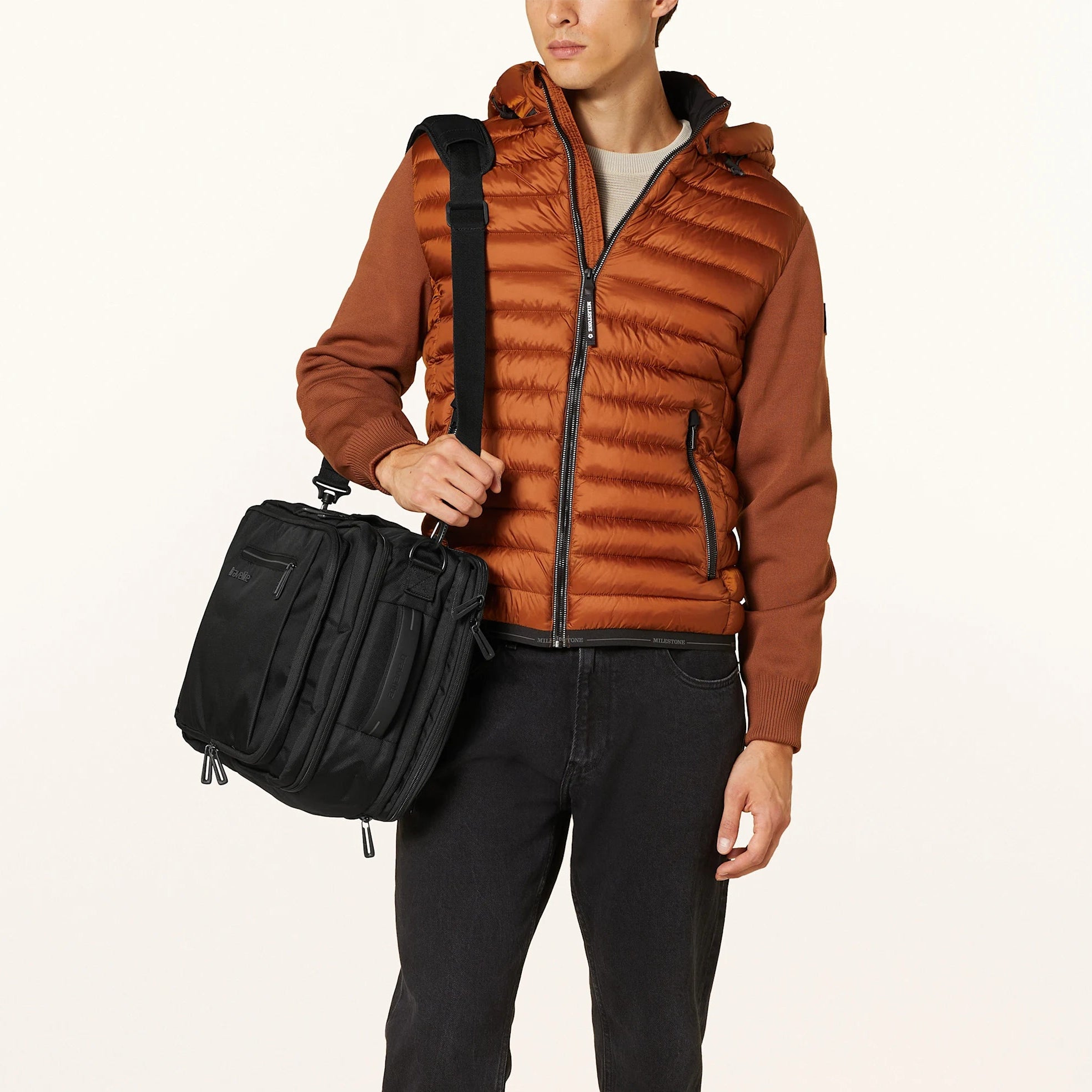 Crosslite Rucksack/Boarding Bag L Black