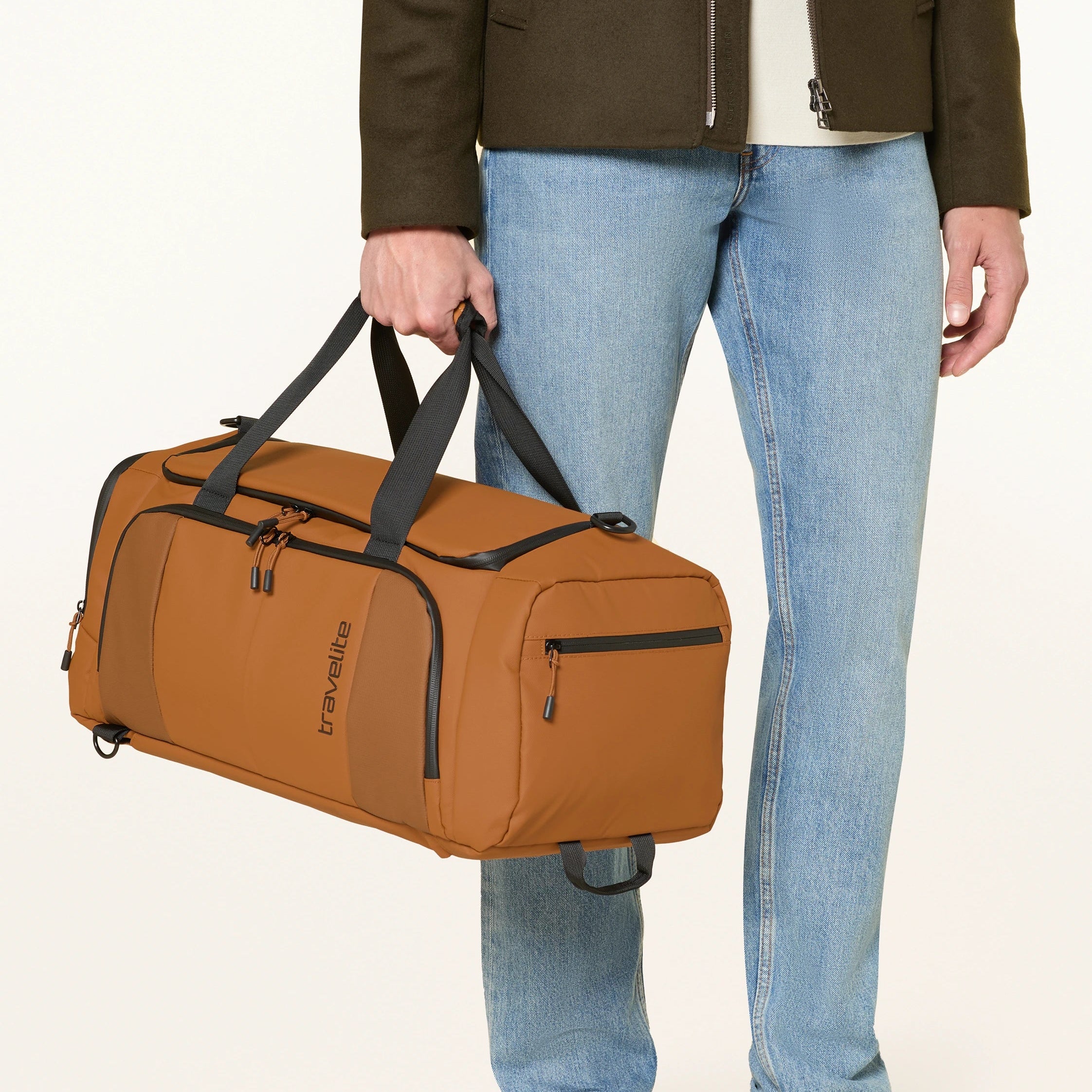 Briize - Wochenendtasche/Rucksack curry