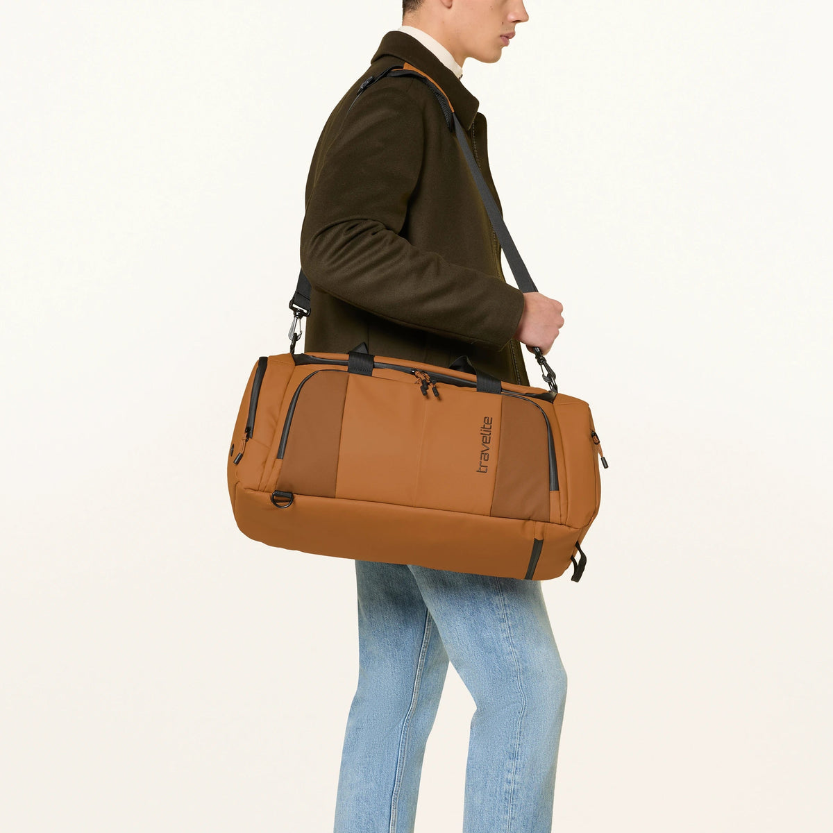 Briize - Wochenendtasche/Rucksack curry
