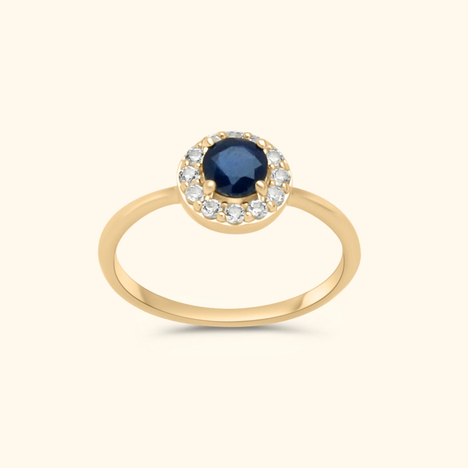 Royalty Sapphire Topaz ring | 10K