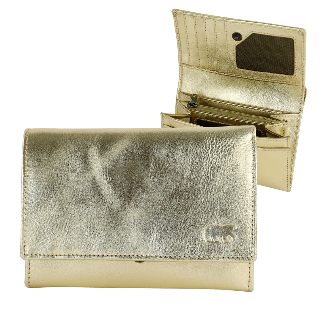 Geldbörse mit Überschlag 'Sweety' Champagne