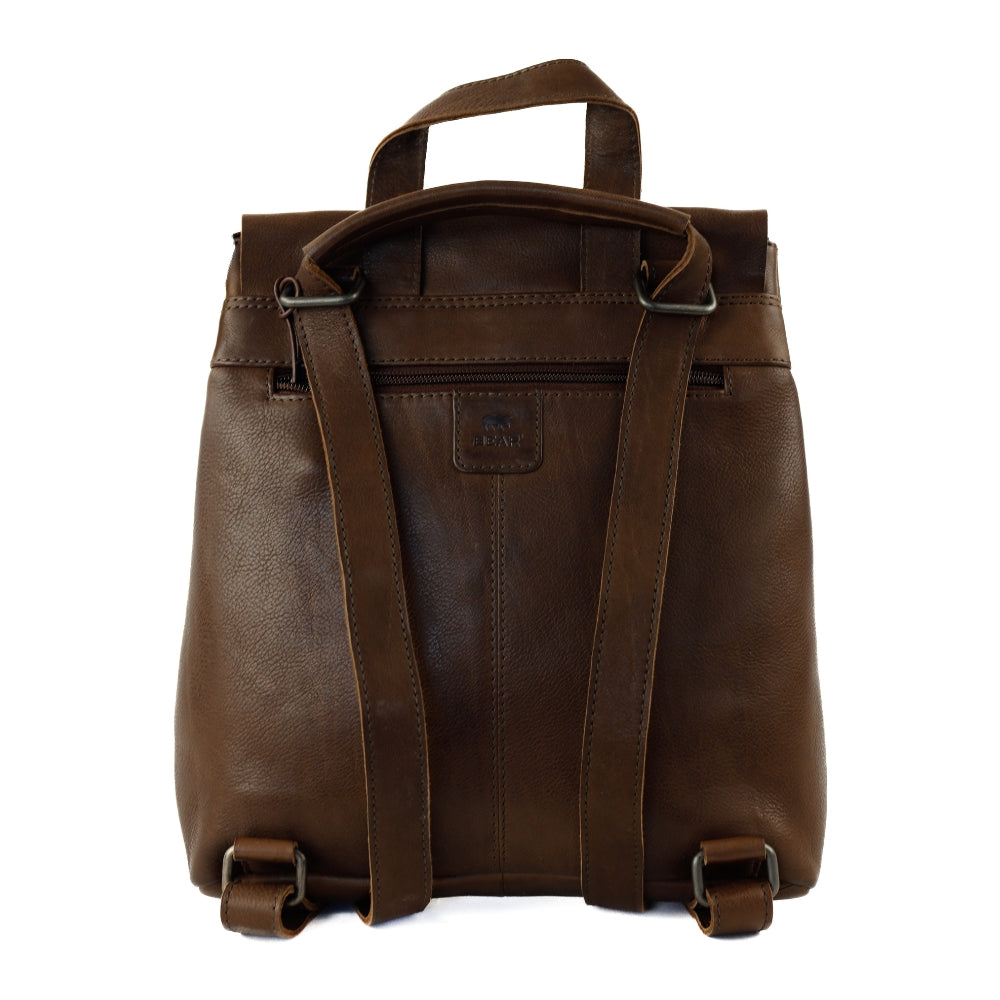 Rucksack/Umhängetasche 'Jesse' Dunkelbraun