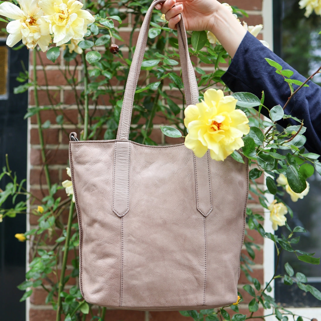 Hand-/Umhängetasche 'Liz' Taupe