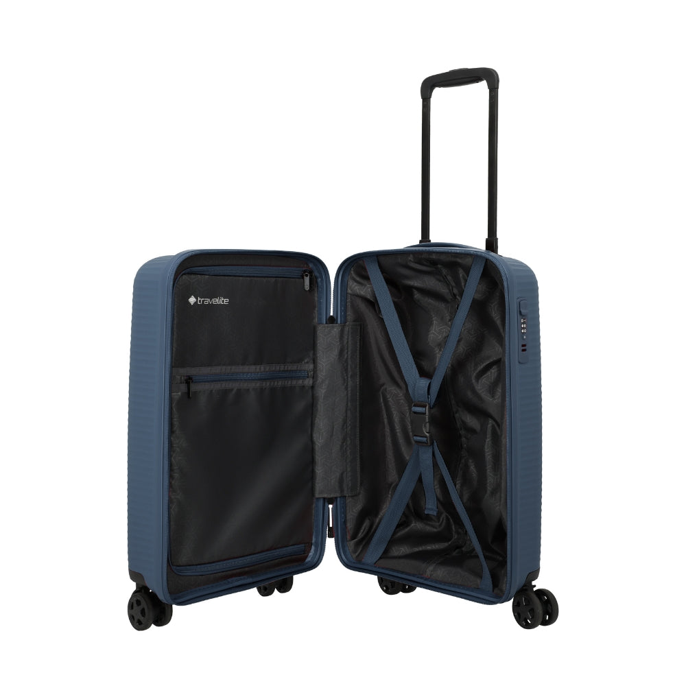 Air Stripe - Kabinentrolley 4w S Slim navy