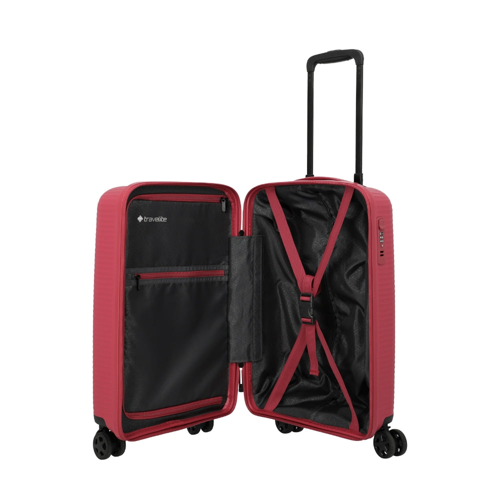 Air Stripe – Kabinentrolley 4w S Slim red