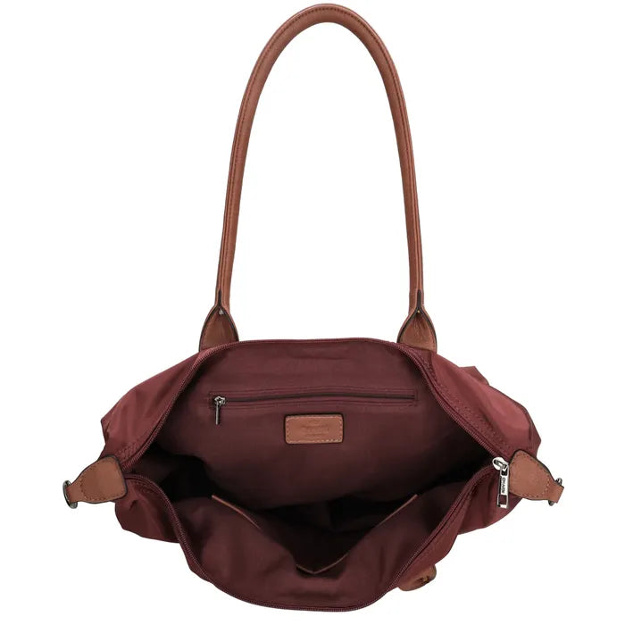 Buckingham - Shopper bordeaux