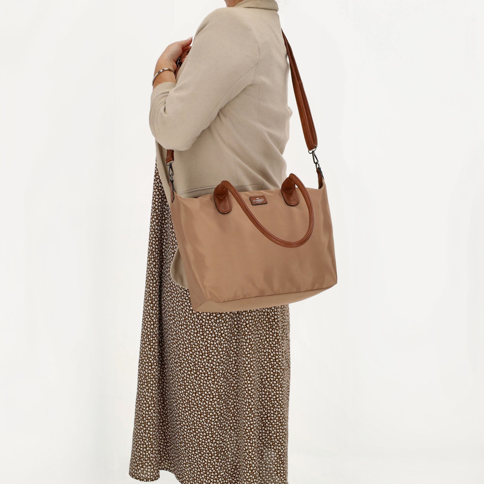 Buckingham Shopper taupe