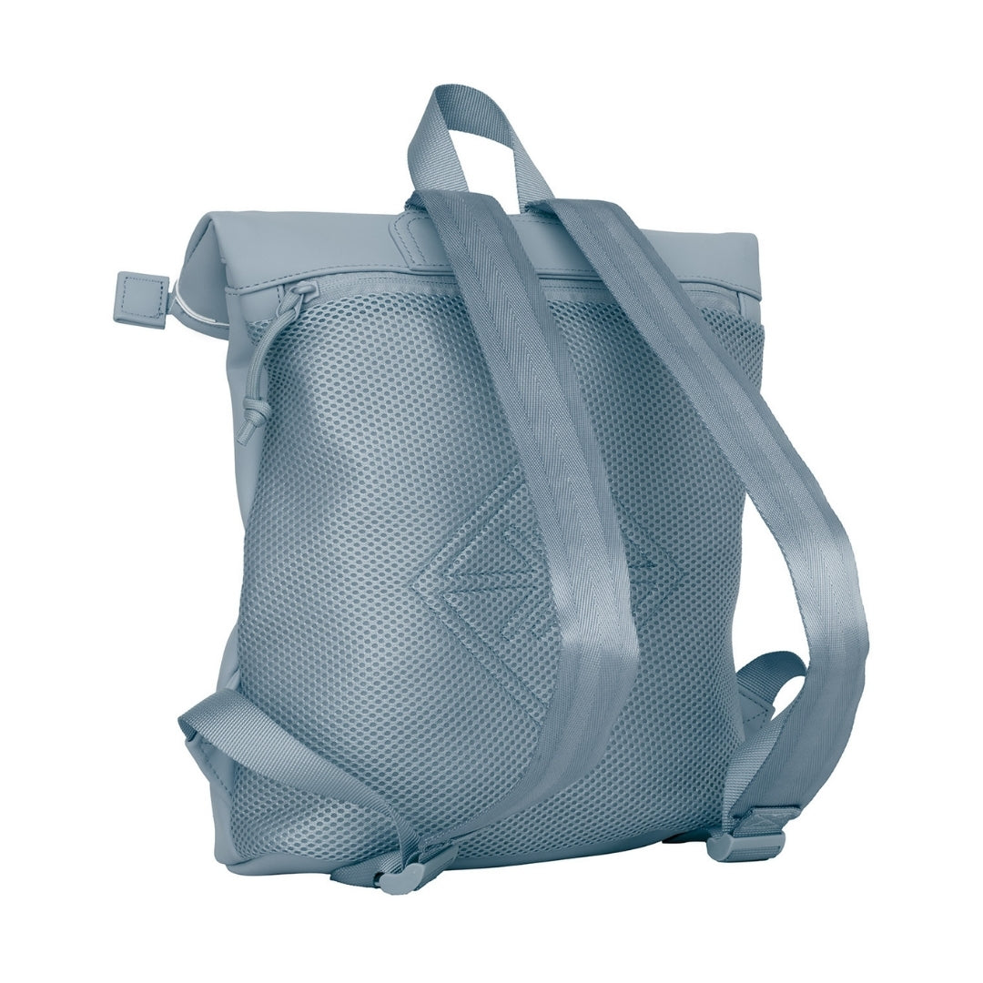 Branson - Mini waterafstotend rolltop rugzakje 'Los Angeles' 7L soft blue