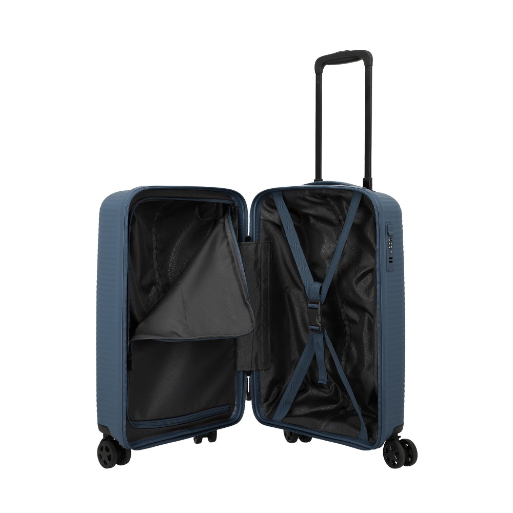 Air Stripe - Kabinentrolley 4w S Slim navy