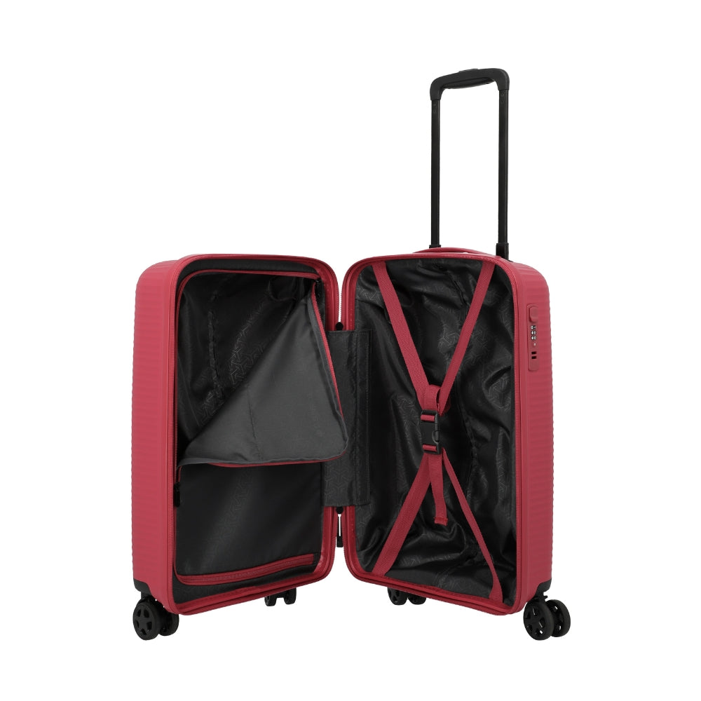 Air Stripe – Kabinentrolley 4w S Slim red