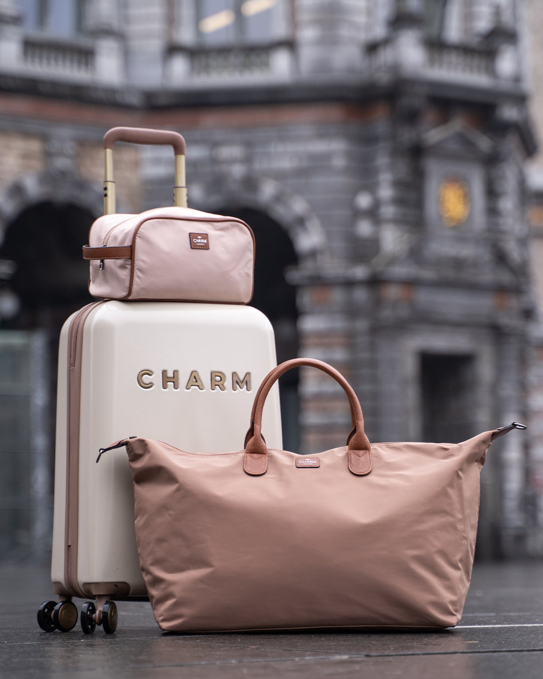Capetown - Handgepäck Trolley S Beige