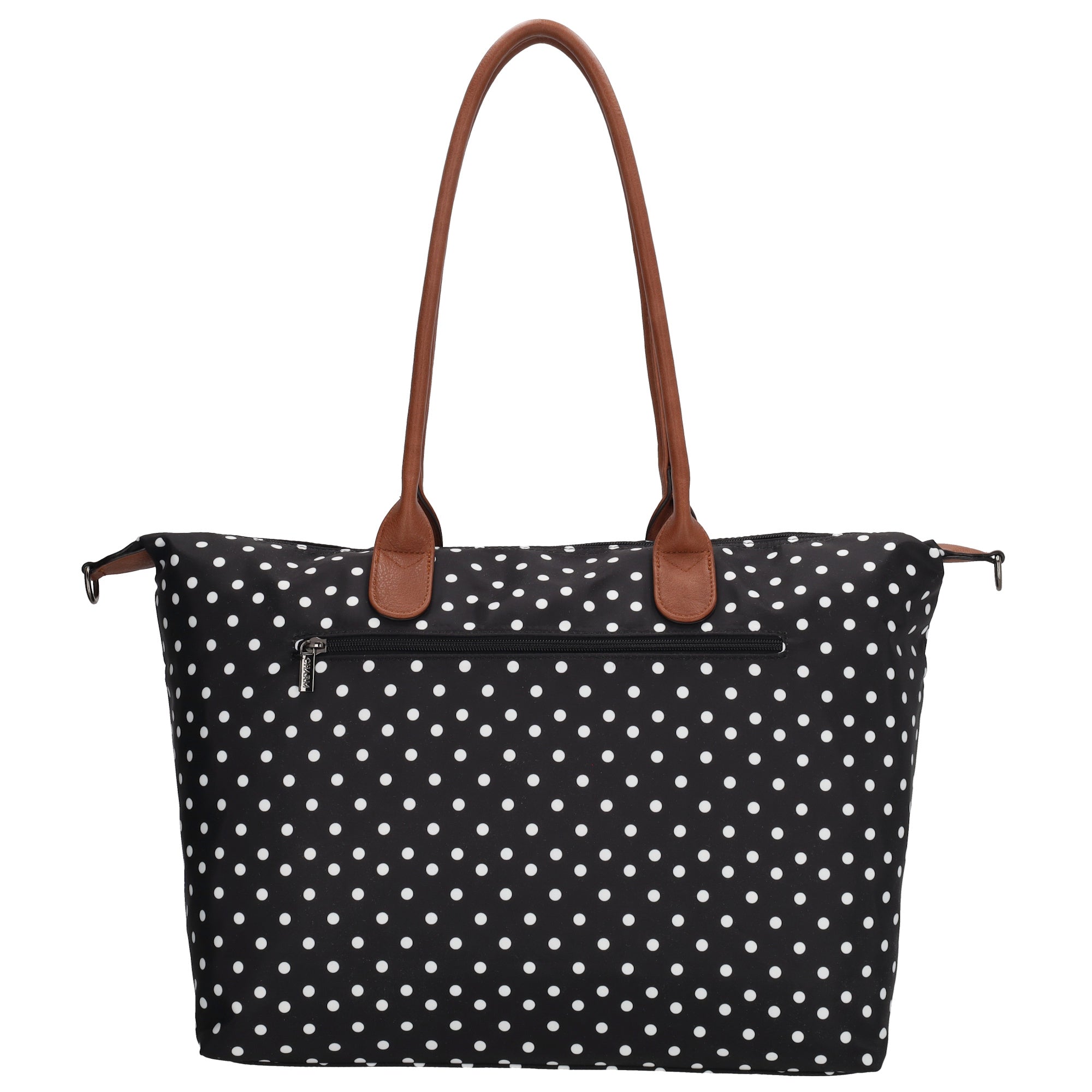 Buckingham Laptoptasche 15.6 Zoll Punkte Weiß-Schwarz