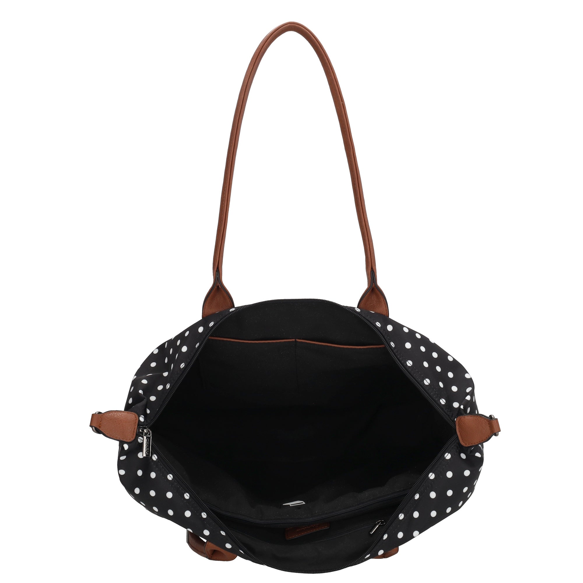 Buckingham Laptoptasche 15.6 Zoll Punkte Weiß-Schwarz