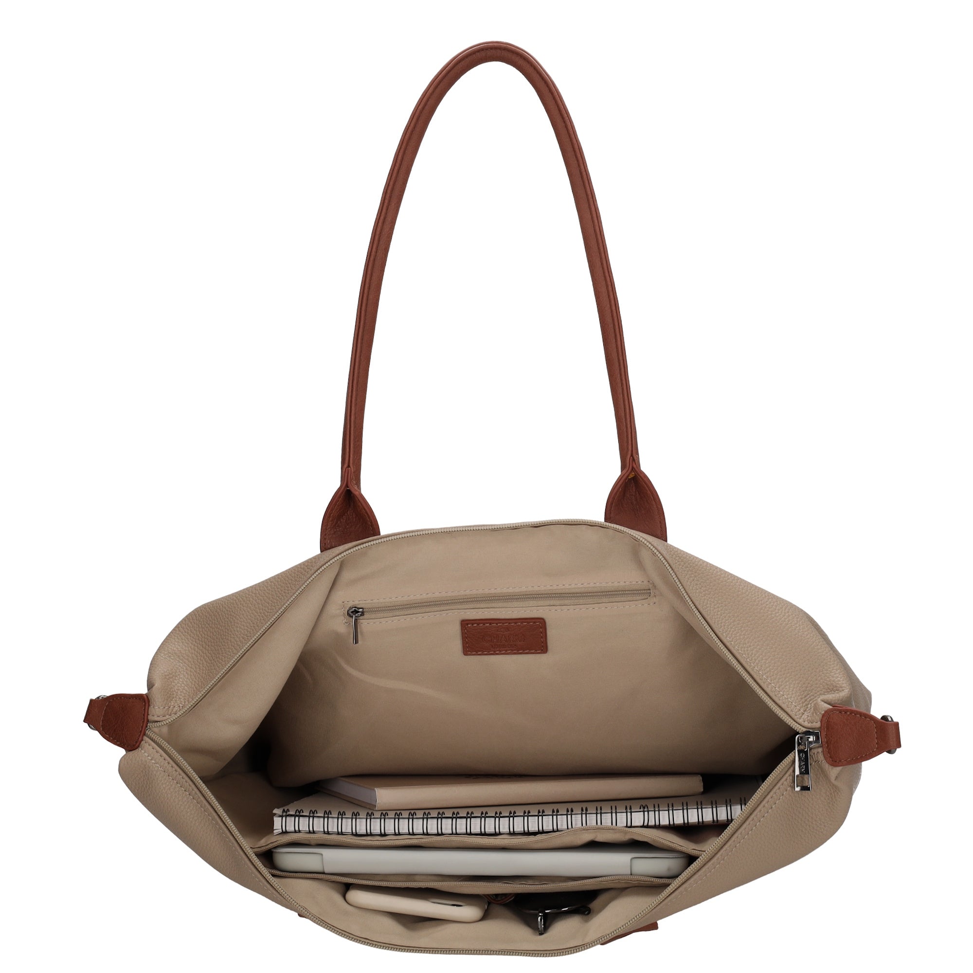 Buckingham Laptoptasche 15.6 Zoll Taupe