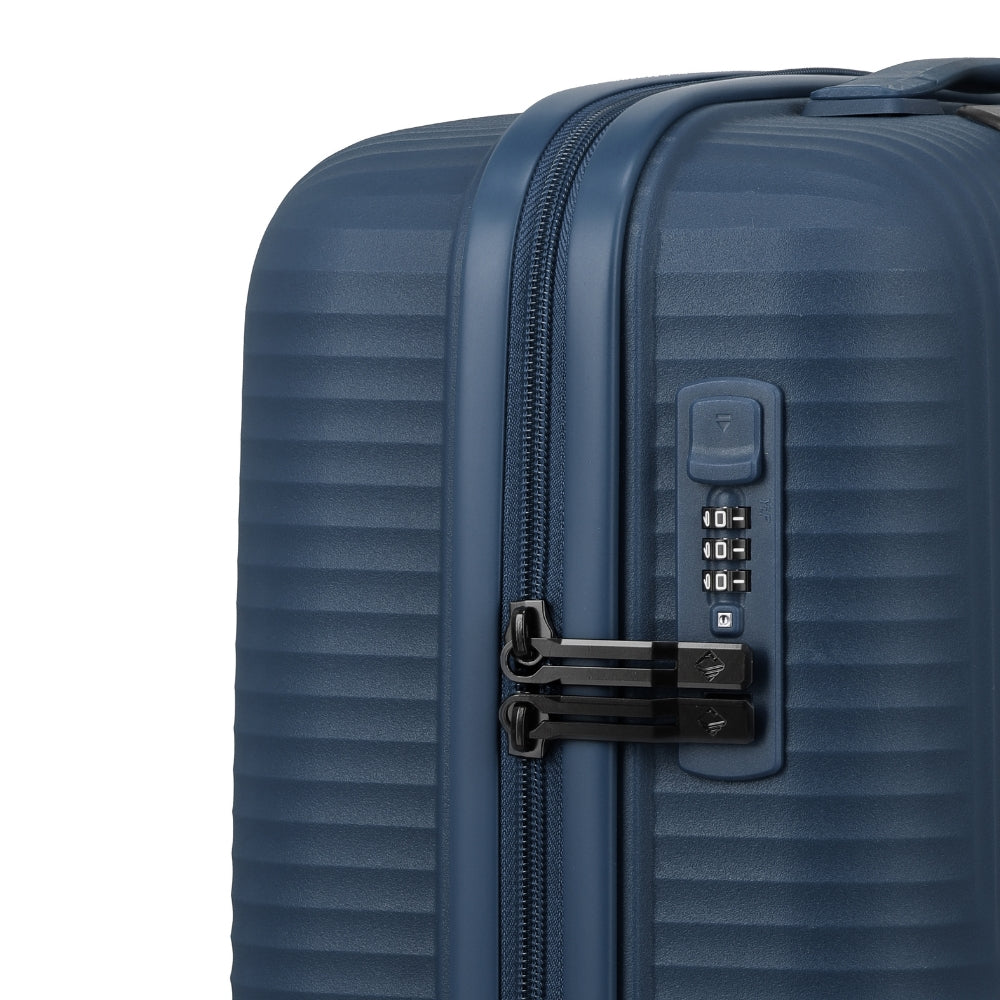 Air Stripe - Kabinentrolley 4w S Slim navy
