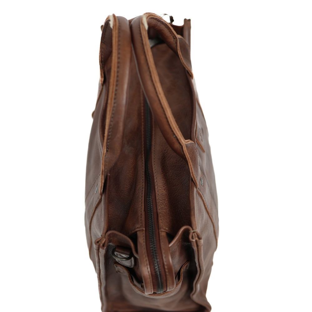 Tote Bag 'Pepe' L Dunkelbraun