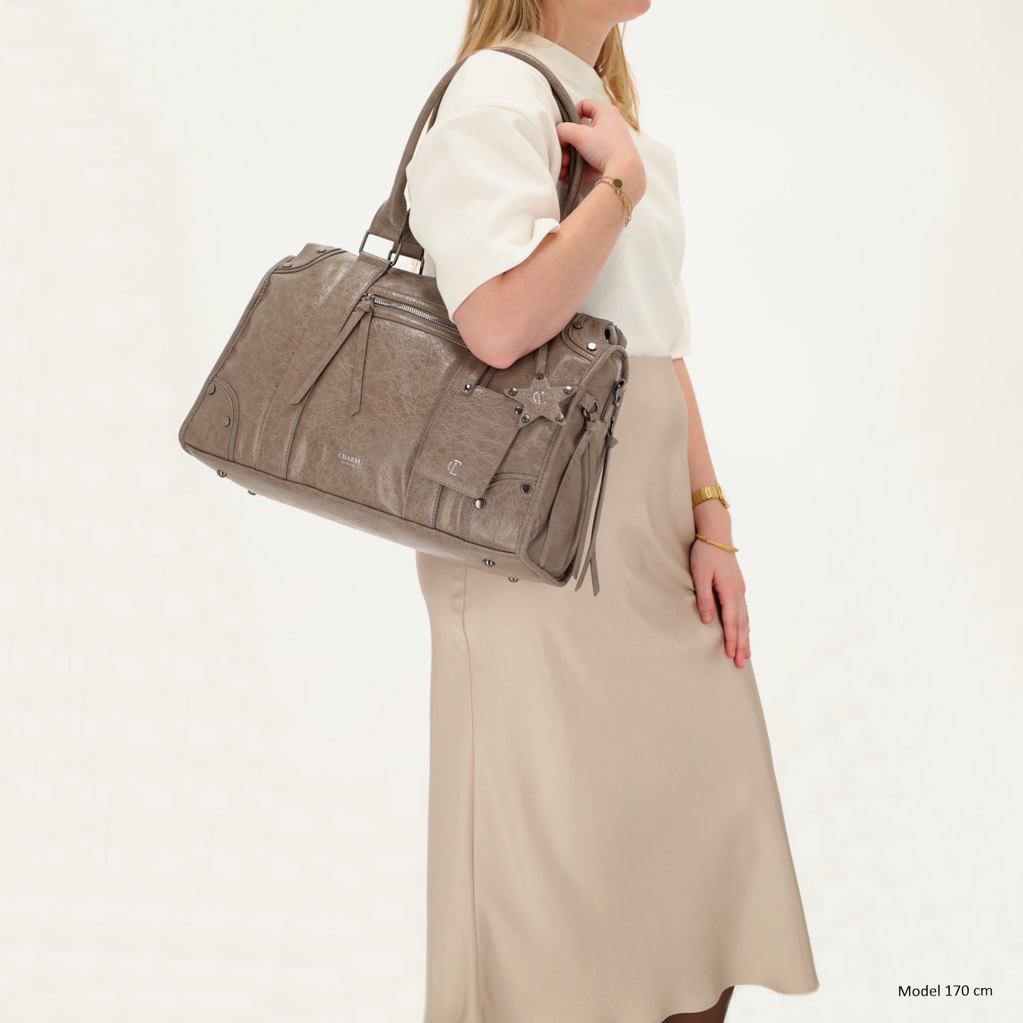 Berlin - Laptoptas 15.6'' taupe