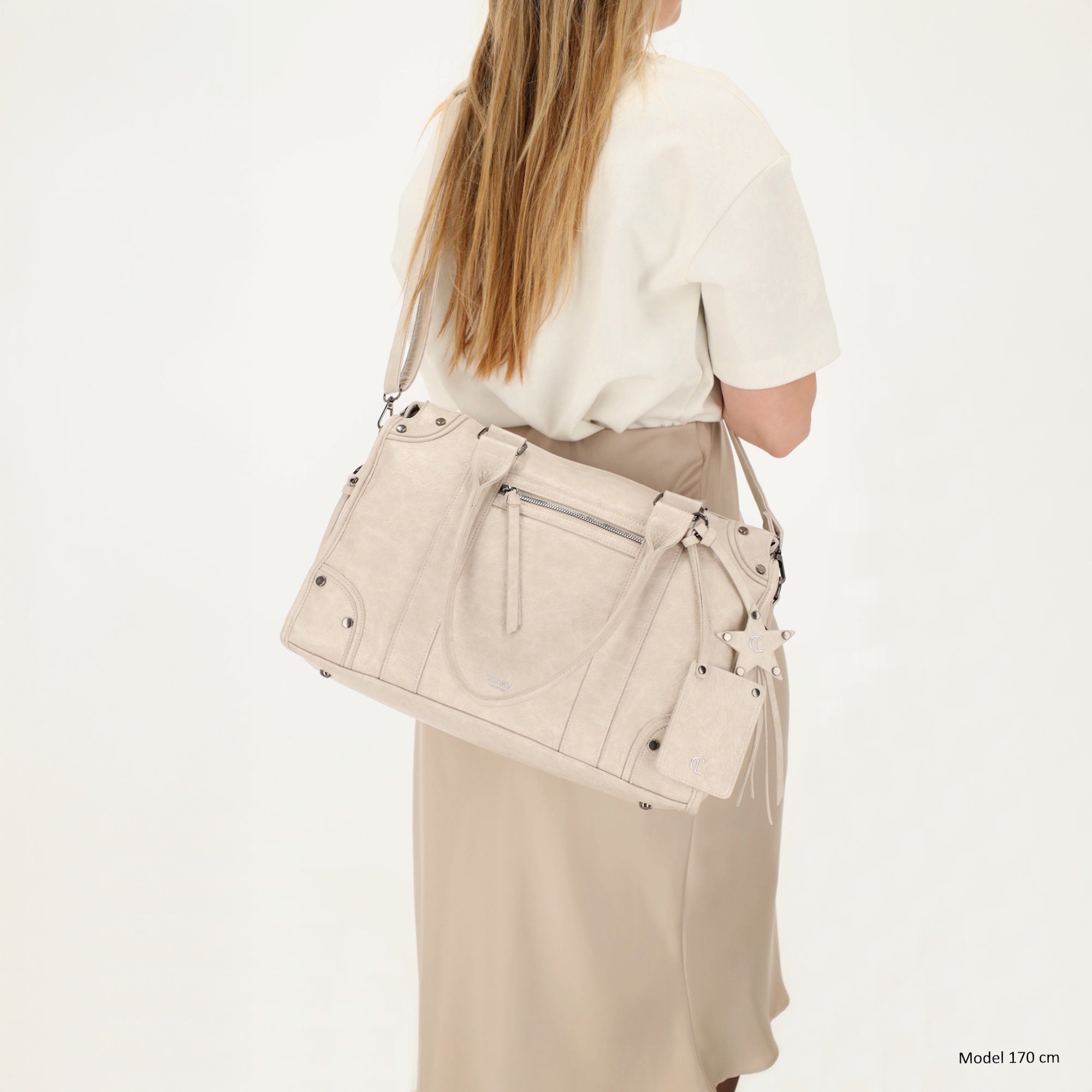 Berlin - Laptop Tasche 15.6'' Creme
