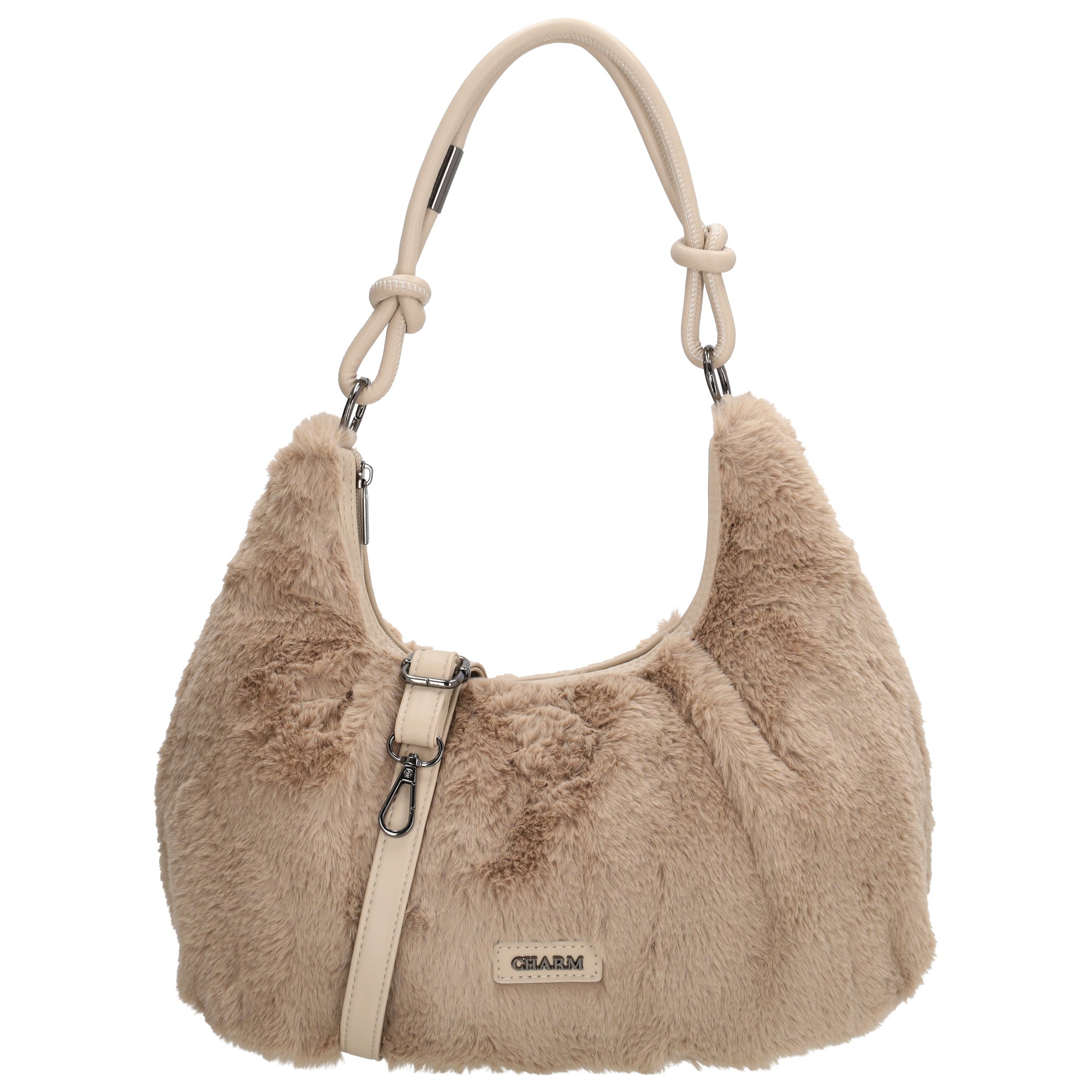 Oslo – Hand-/Umhängetasche M Taupe