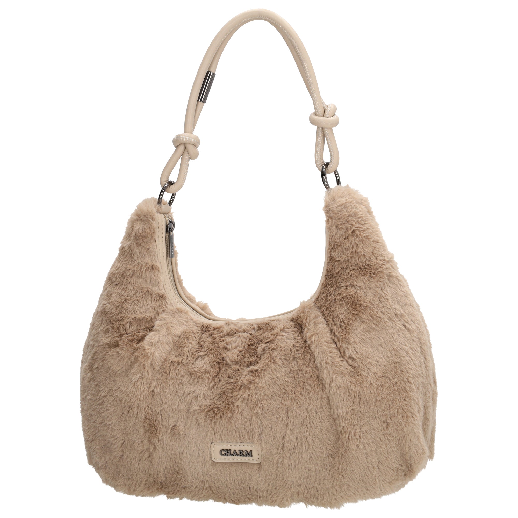 Oslo – Hand-/Umhängetasche M Taupe
