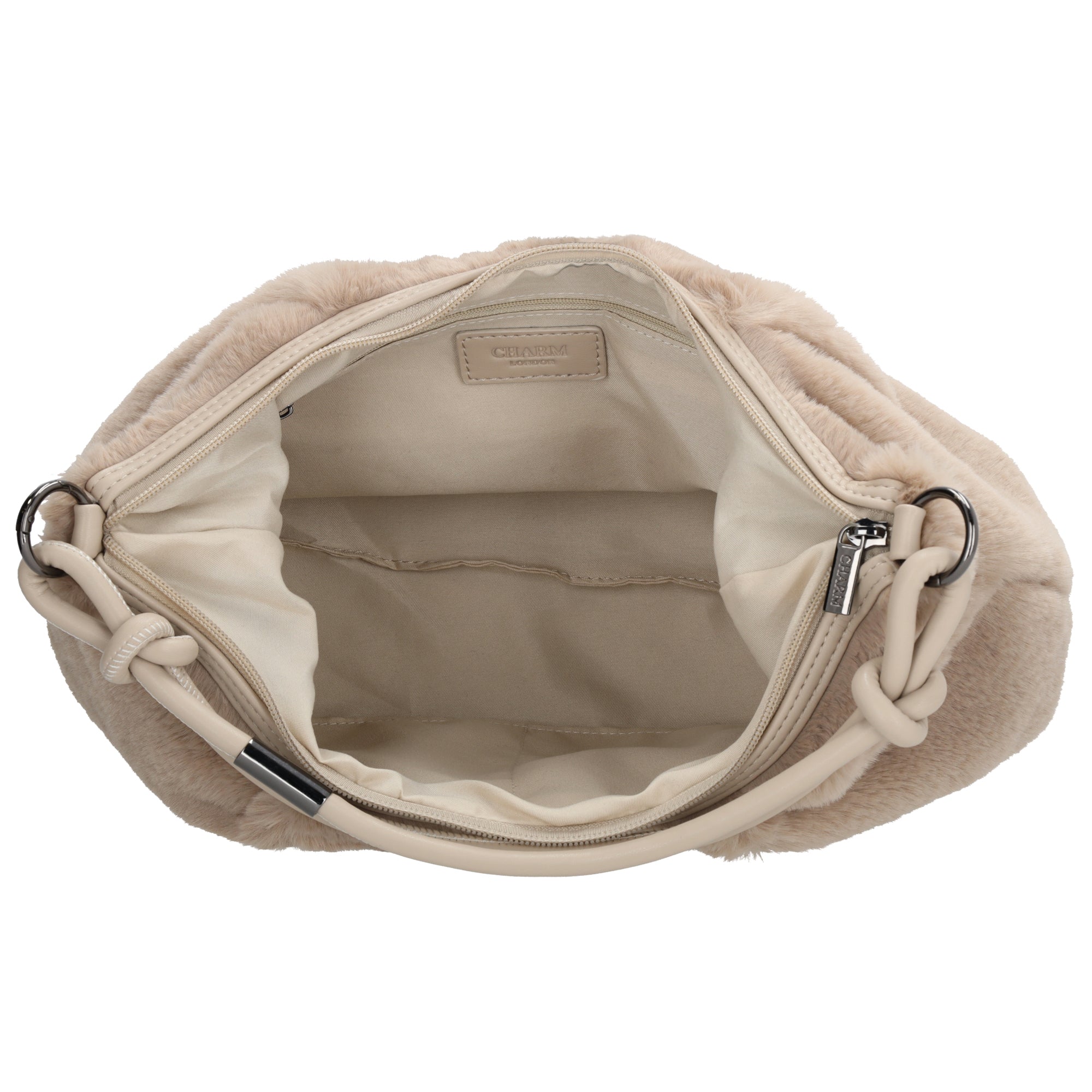 Oslo – Hand-/Umhängetasche M Taupe
