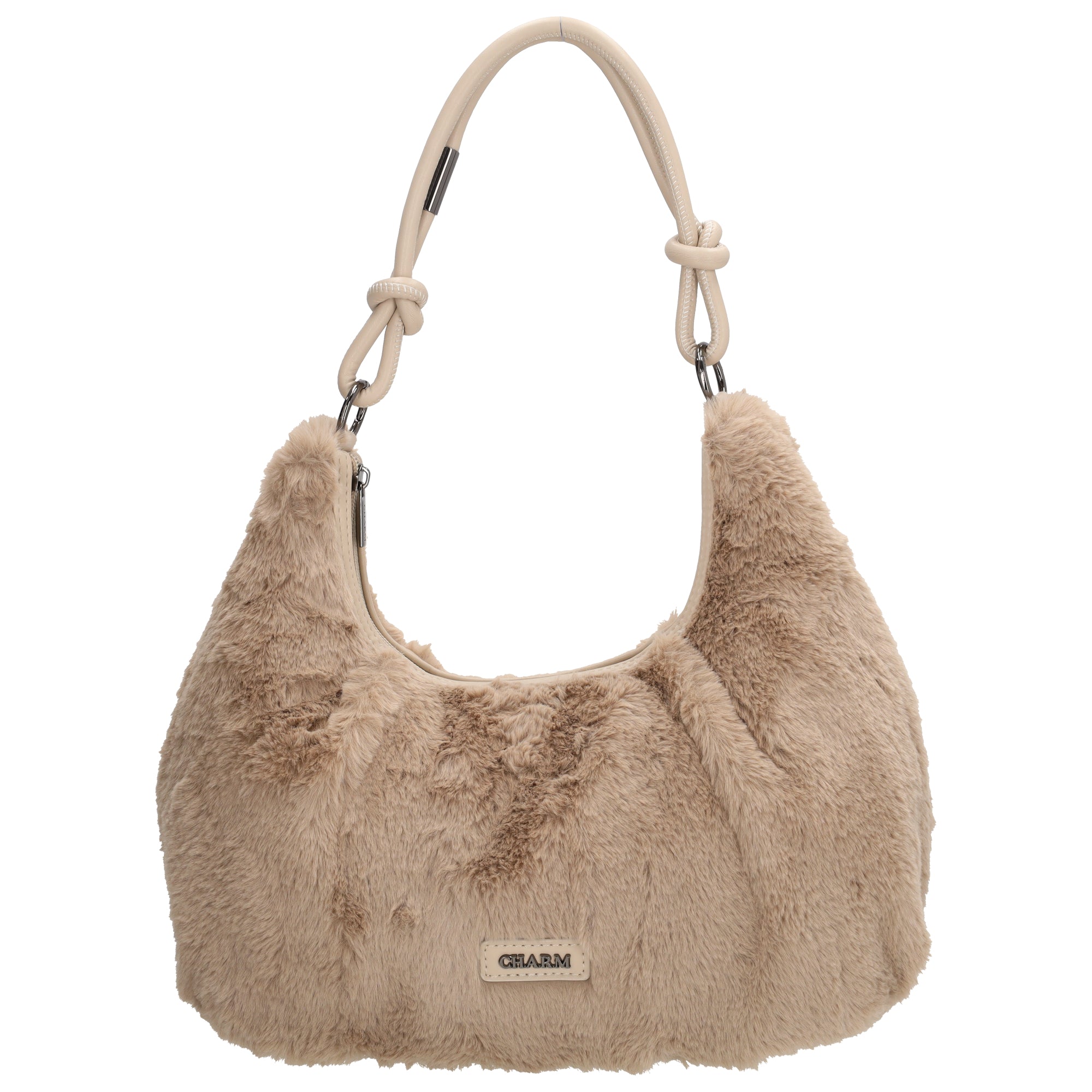 Oslo – Hand-/Umhängetasche M Taupe